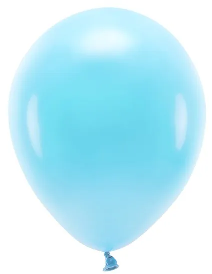 100 palloncini pastello eco blu baby 30cm
