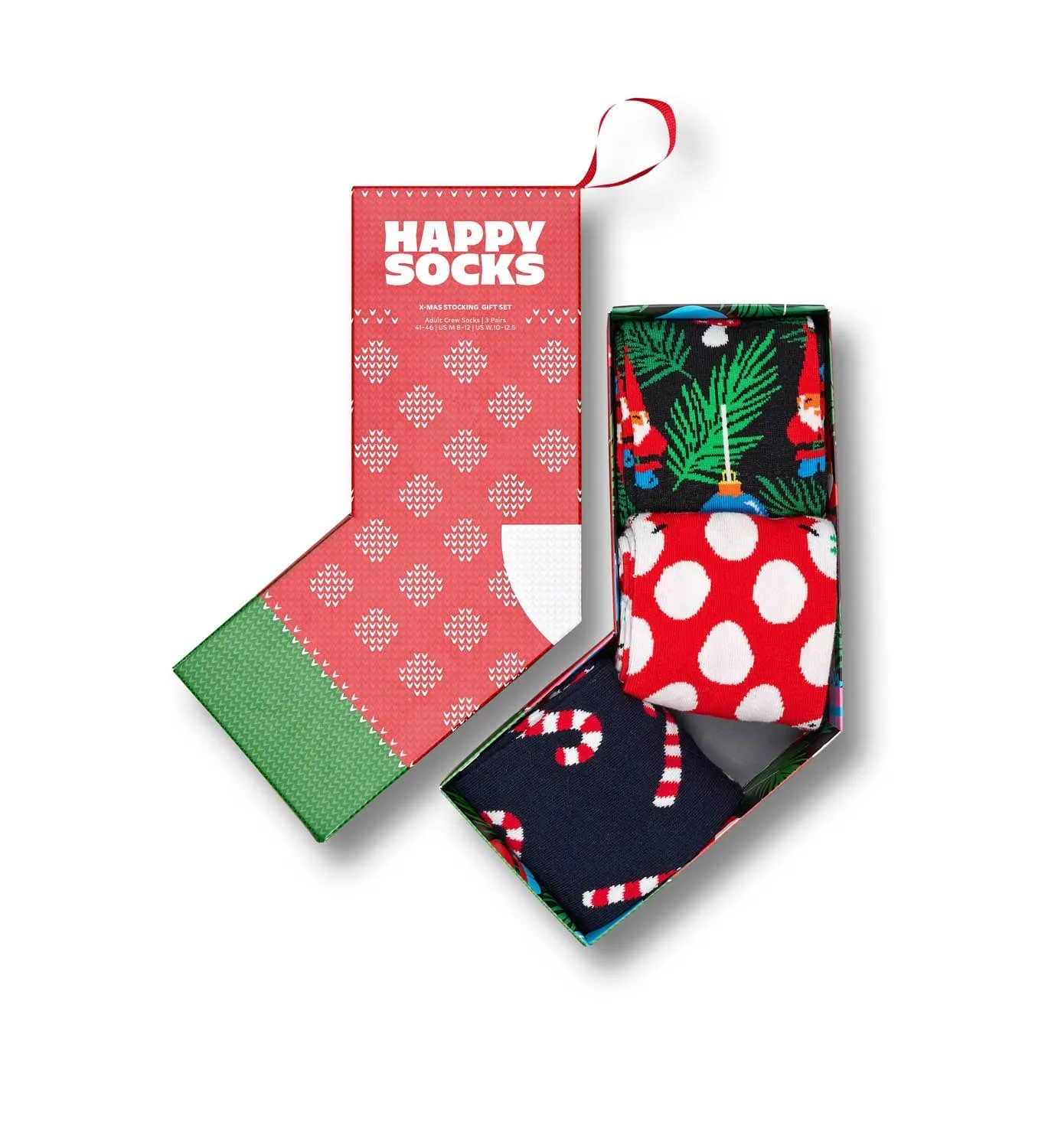 3 PACK X MAS STOCKING SOCKS GIFT SET