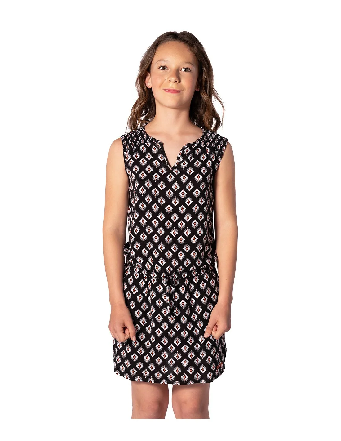 Abito Rip Curl Odesha Geo Dress Jr Black
