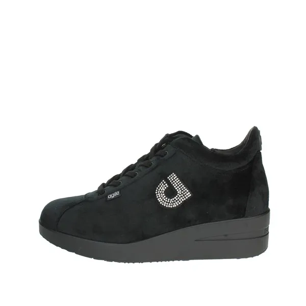 Agile By Rucoline  SNEAKERS BASSA JACKIE PLUVIA 226 NERO
