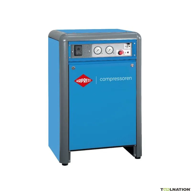 Airpress 34153-S Stille Compressor APZ 320+ 400V 10 bar 3 pk/2.2 kW 317 l/min 24 l