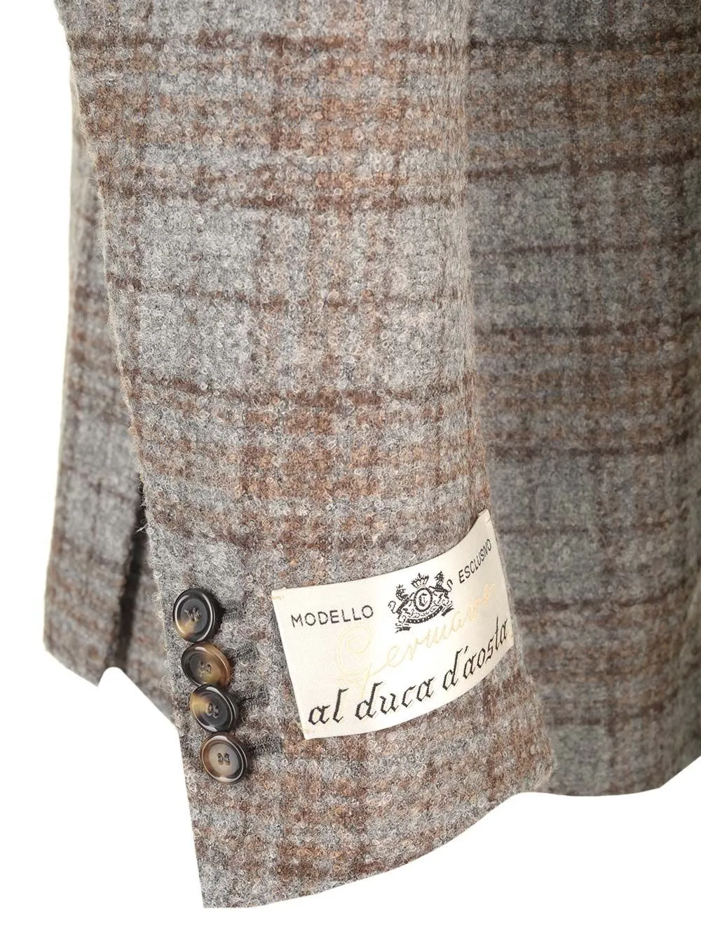   Al Duca D'aosta  Giacca in tartan  