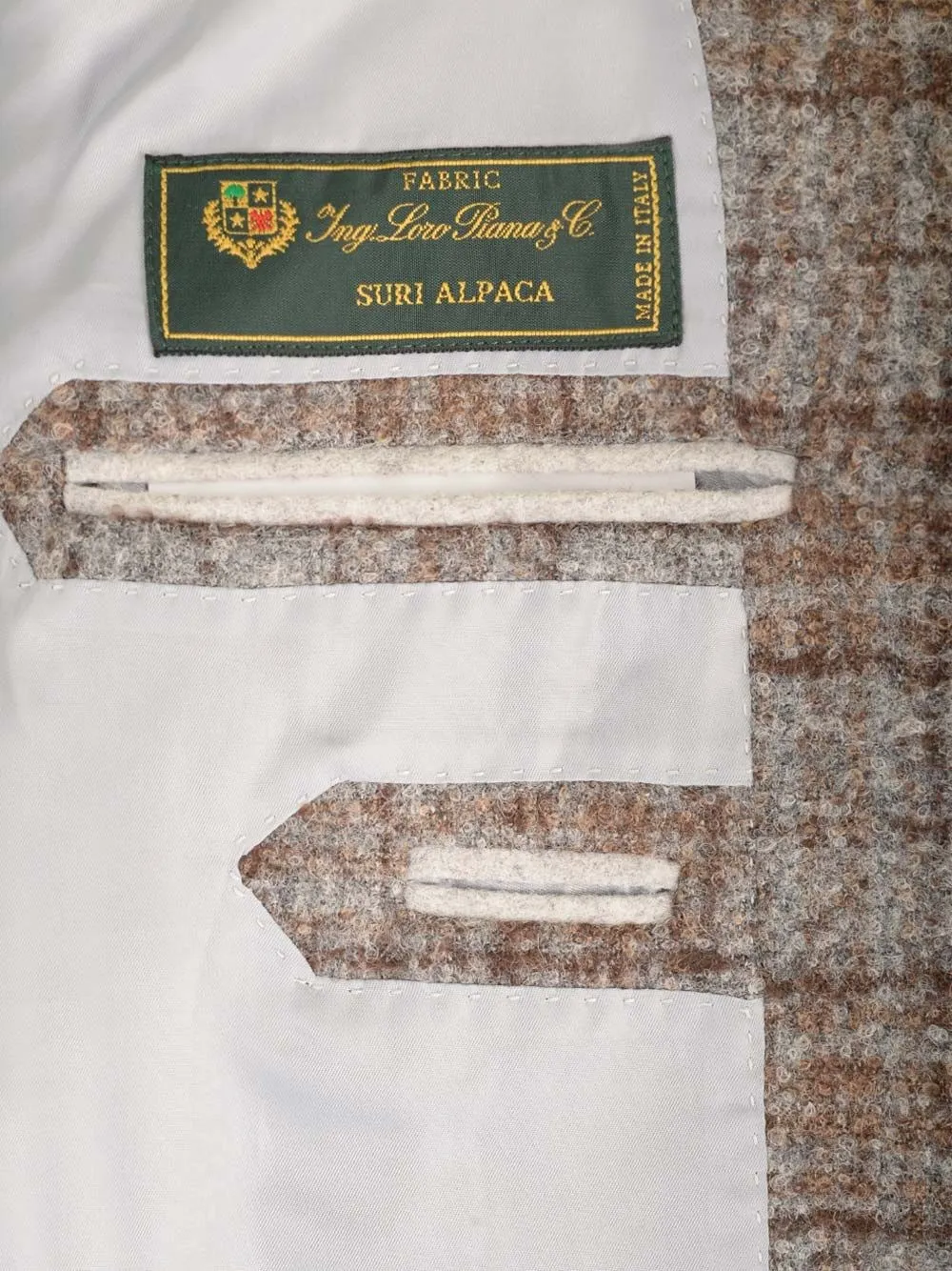   Al Duca D'aosta  Giacca in tartan  