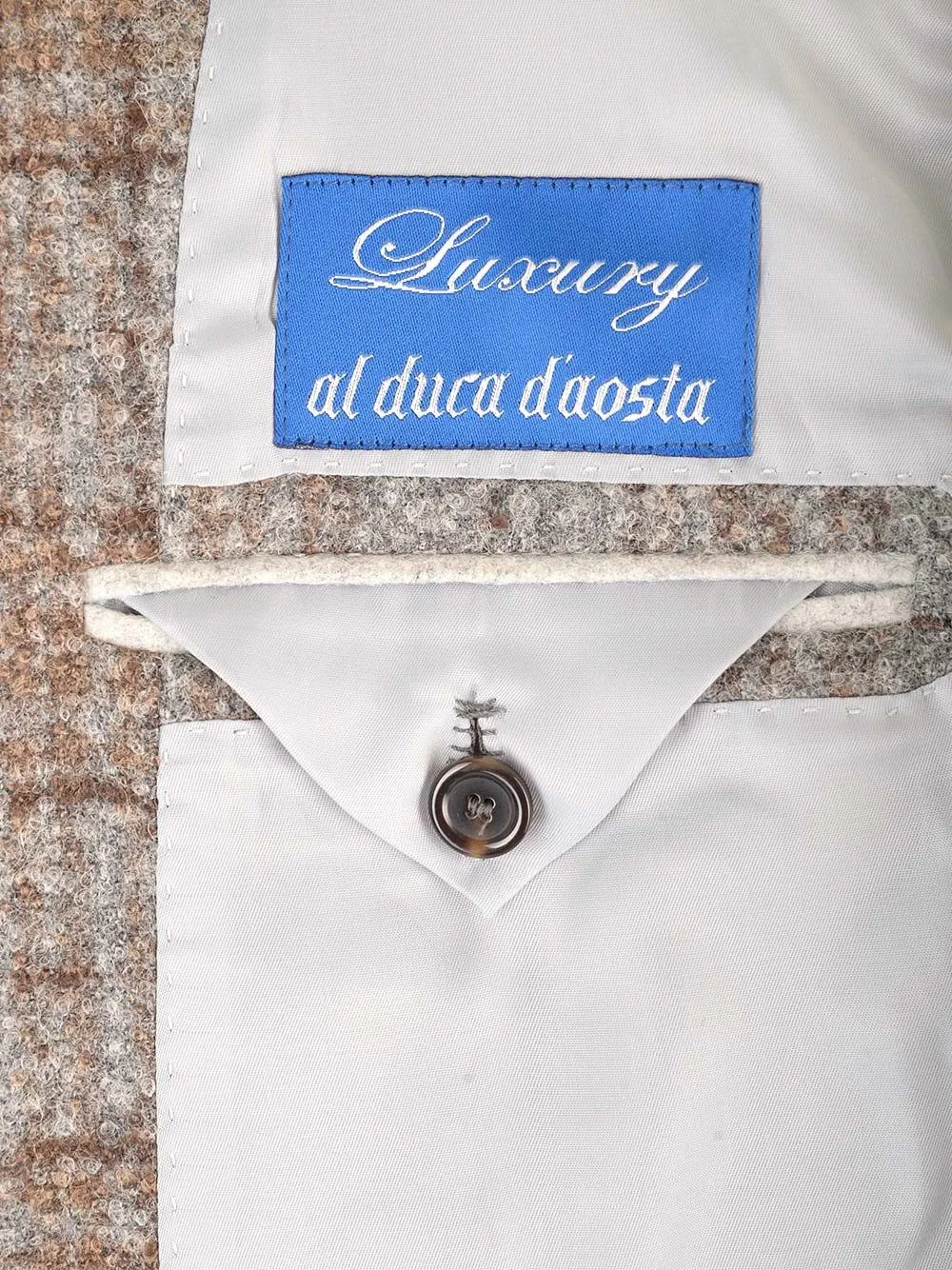   Al Duca D'aosta  Giacca in tartan  
