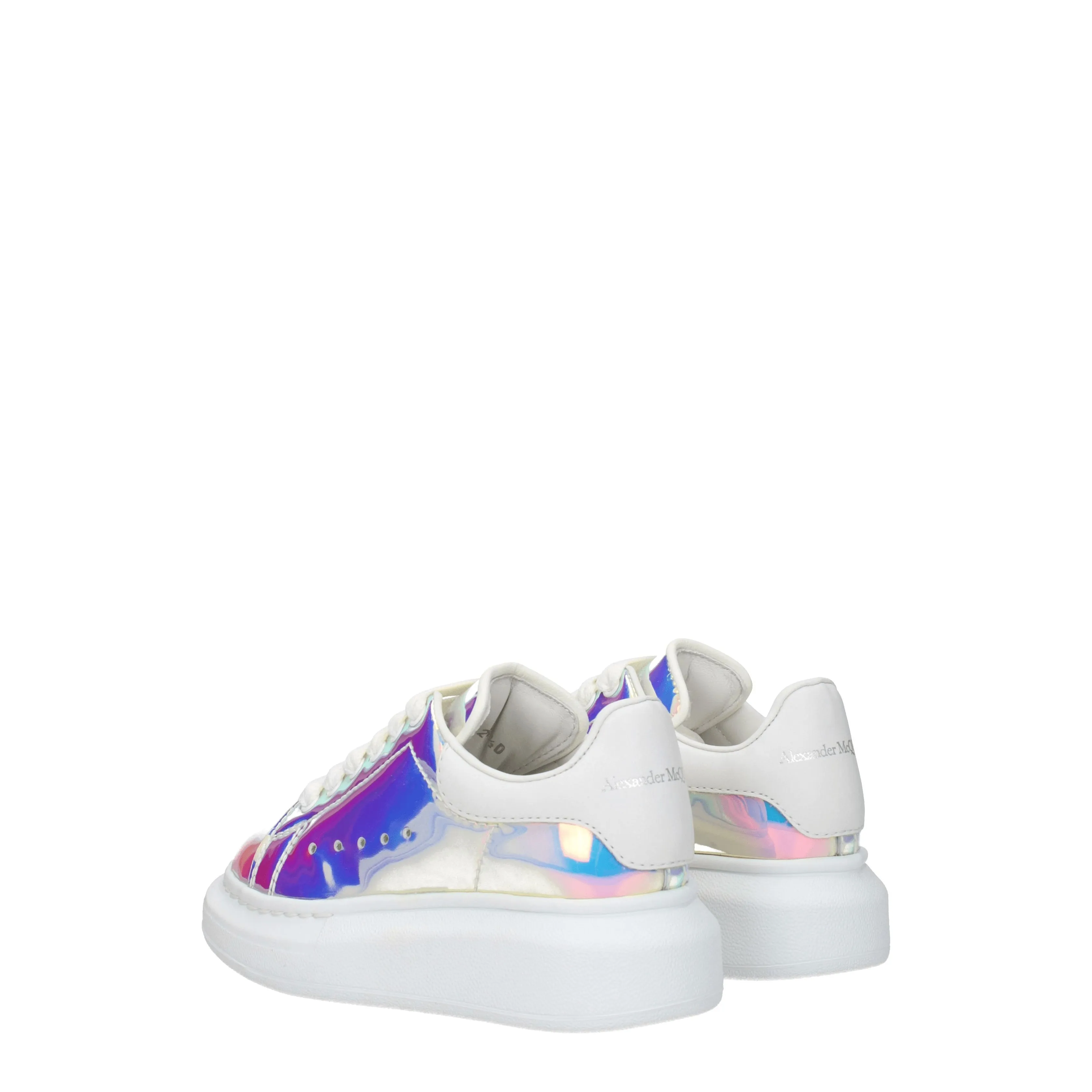 Alexander McQueen Idee regalo Sneakers kids Donna PVC Multicolore/Bianco