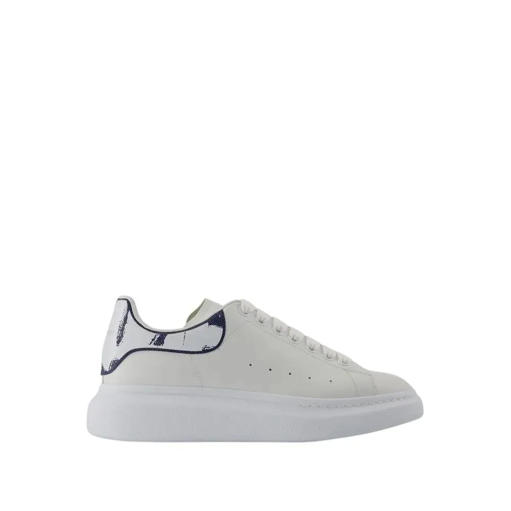 Alexander McQueen Oversized Sneakers - Leather - White White 