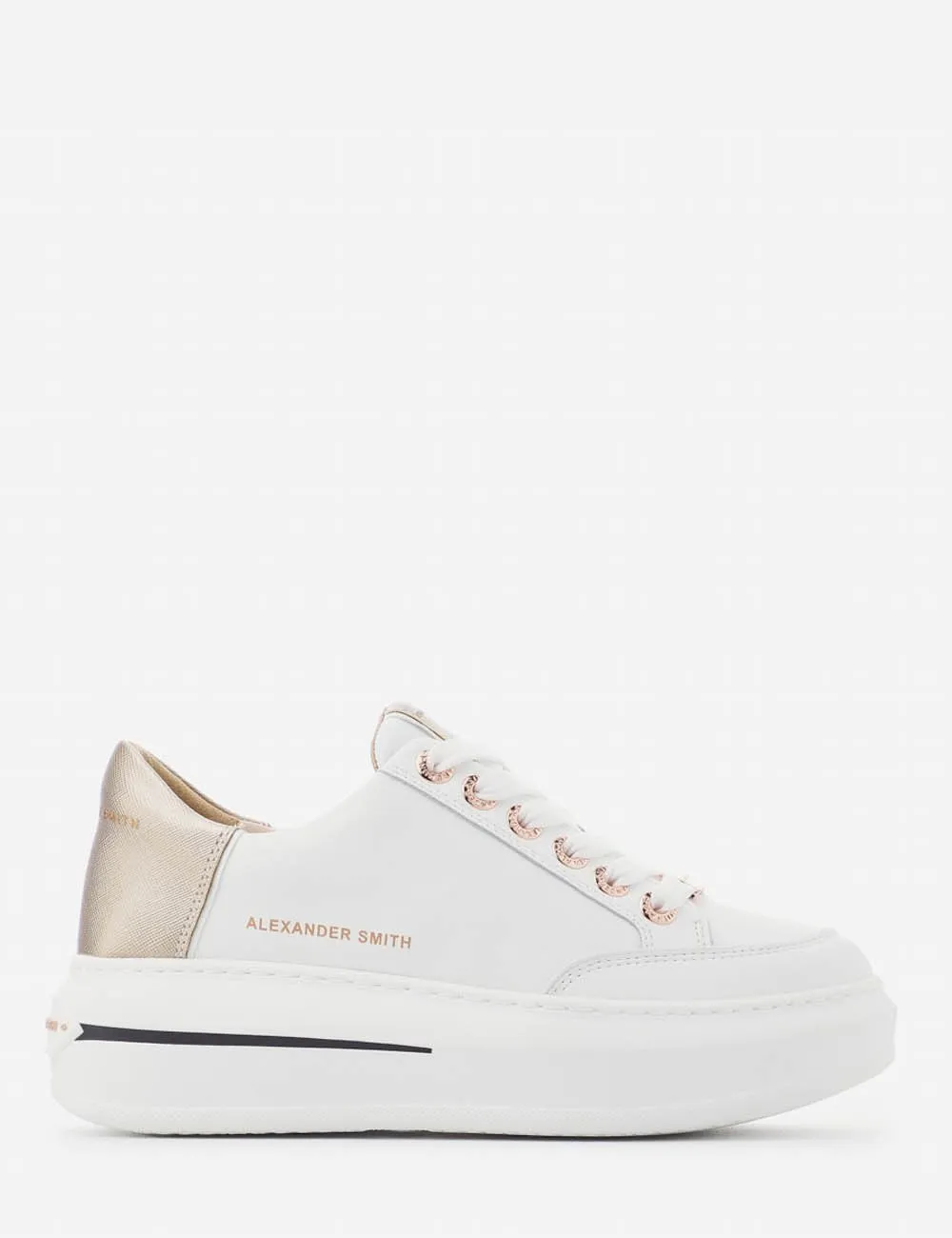 Alexander Smith     SNEAKERS LANCASTER WOMAN WHITE COPPER