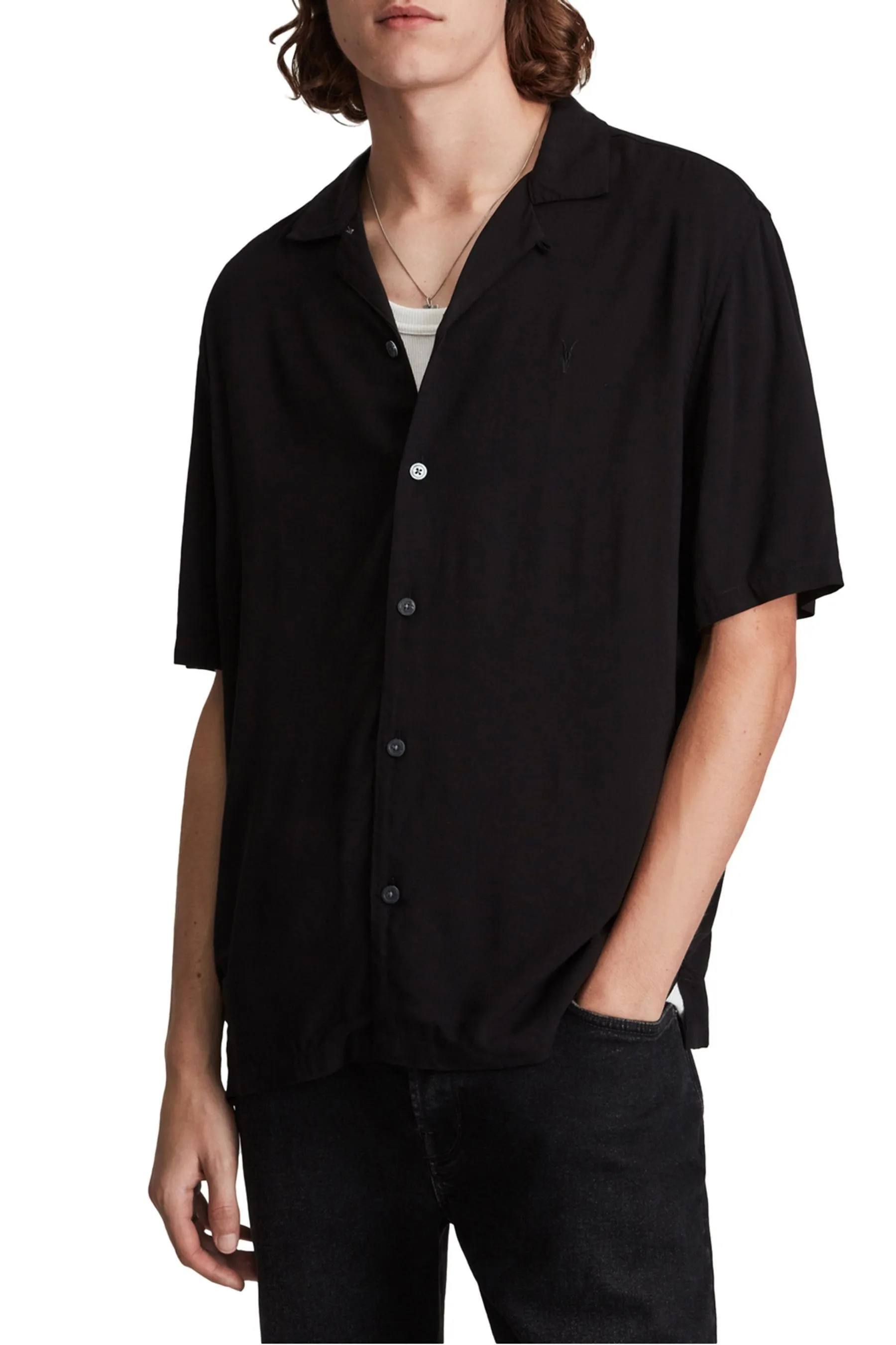 AllSaints - Venice Manica corta camicia