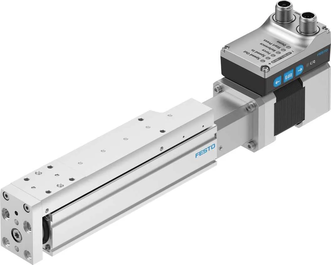 Attuatore lineare elettrico Festo EGSS, corsa 100mm, 24V cc 991N, 2kg max, vel. 190mm/s