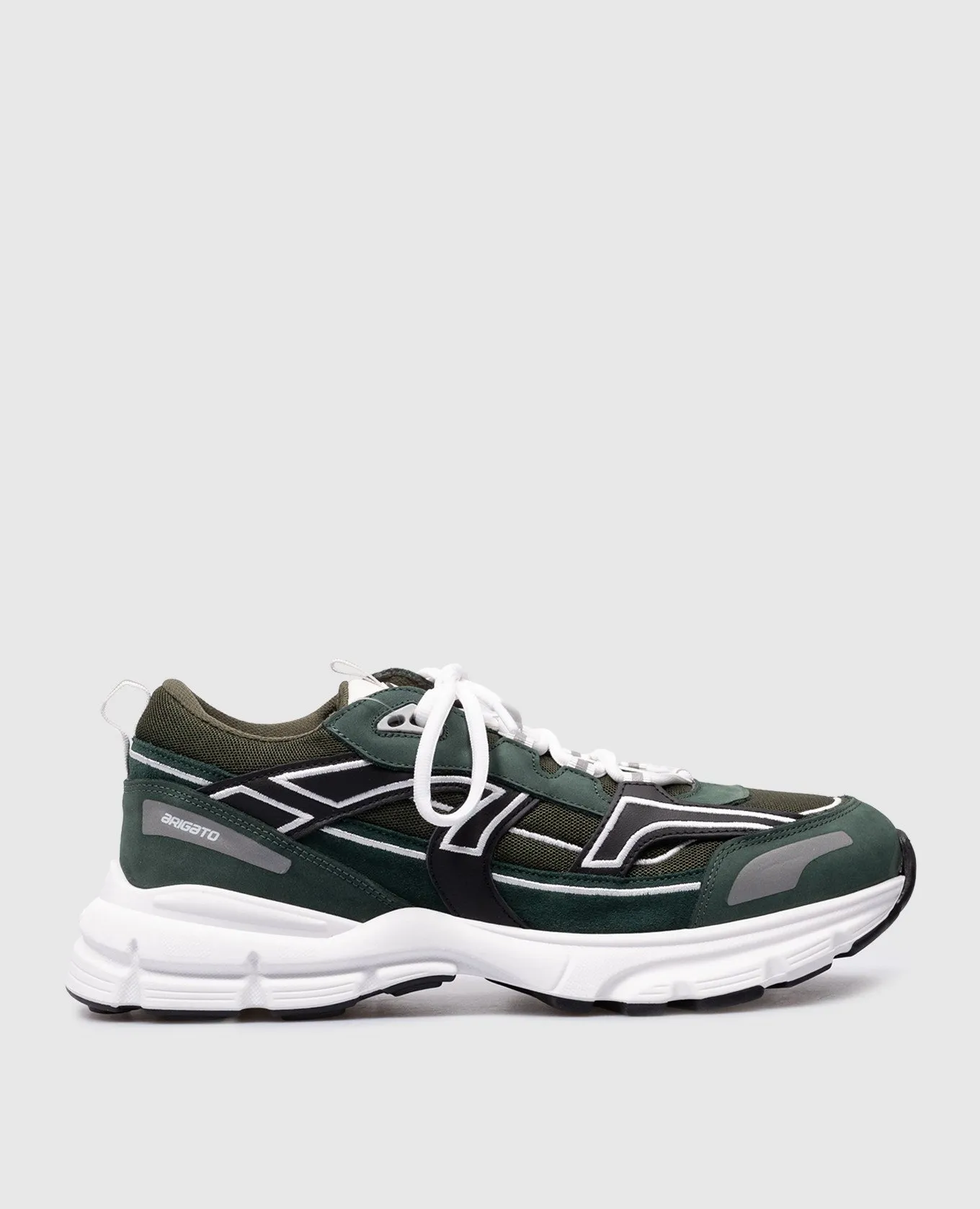 Axel Arigato Scarpe da ginnastica combinate Marathon R-Trall con logo verde F1056002