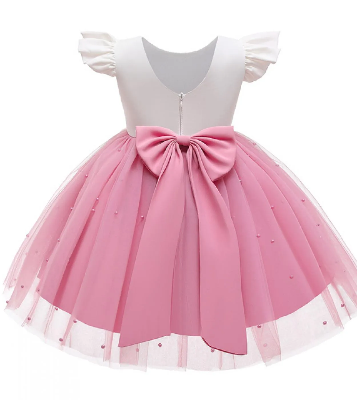 Baby Girl Flower Dress Princess Party Costume 0 2 anni Toddler Kid Abiti da battesimo Natale per neonato Elega