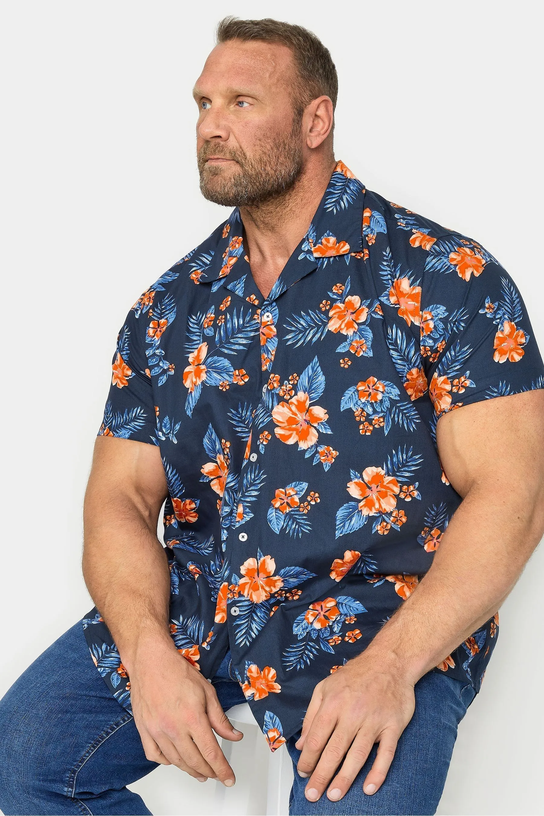 BadRhino Big & Tall - Camicia tropicale