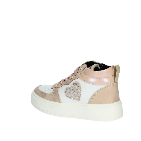 BALDUCCI SPORT  SNEAKERS ALTA BS4700 BIANCO/ROSA