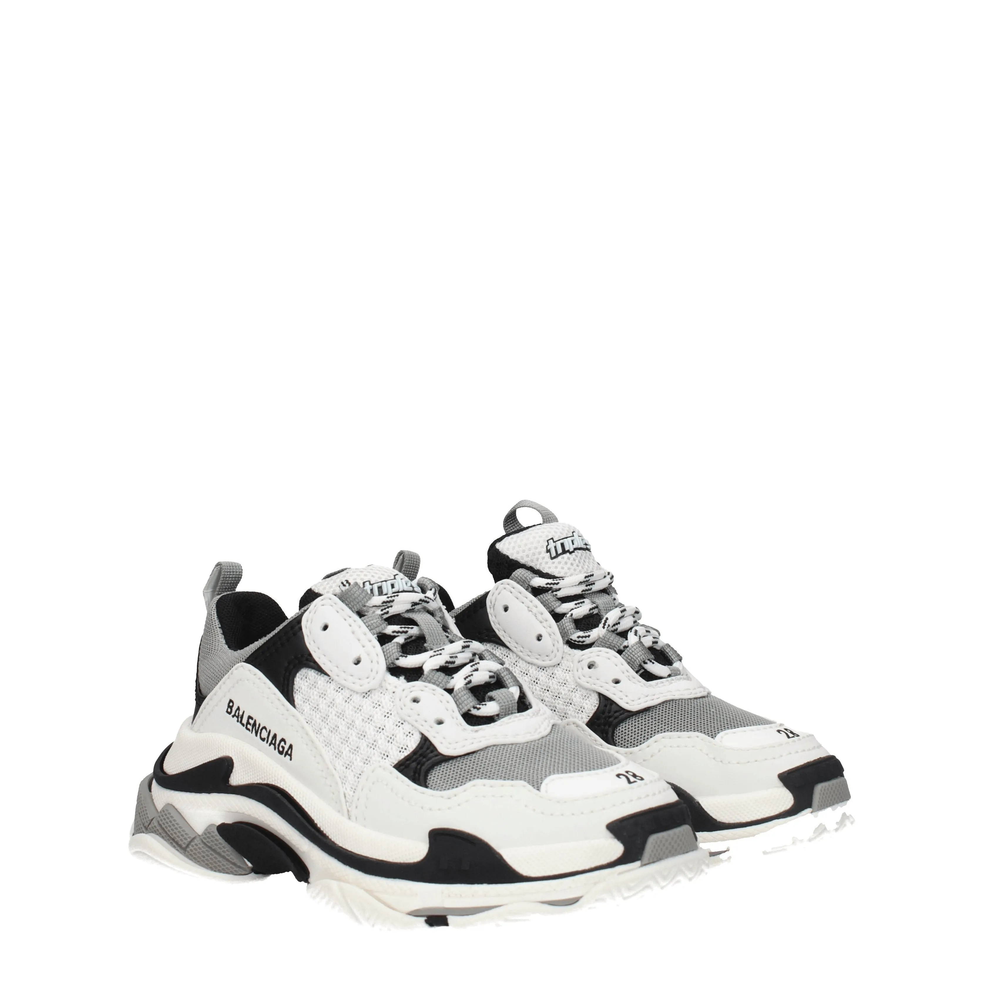 Balenciaga Idee regalo Sneakers kids Uomo Tessuto Bianco/Nero
