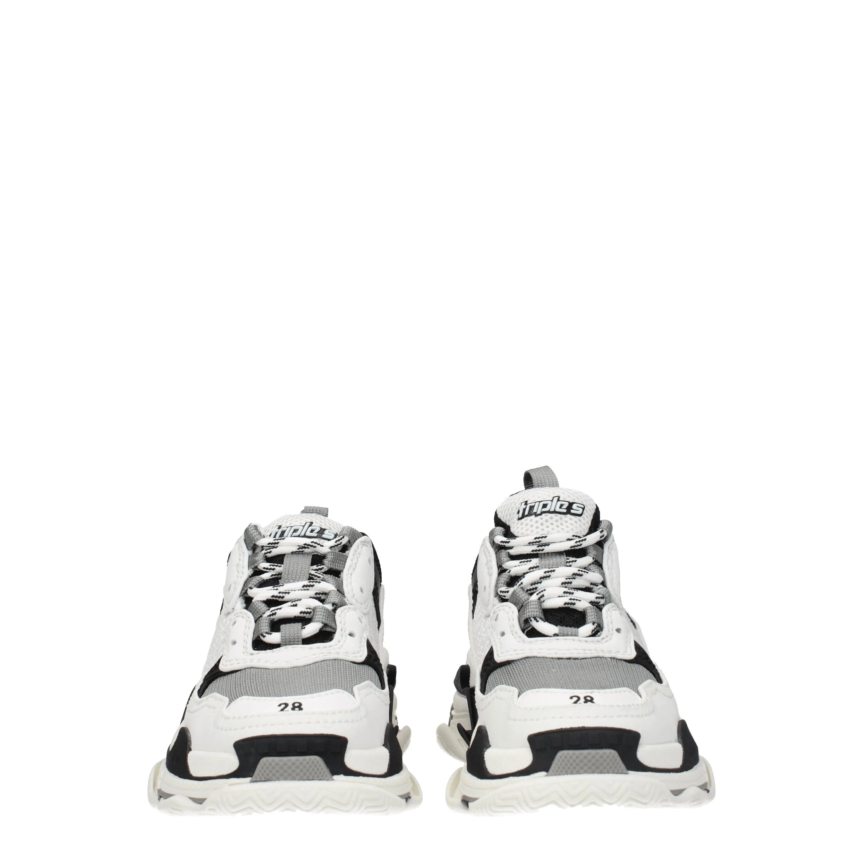 Balenciaga Idee regalo Sneakers kids Uomo Tessuto Bianco/Nero