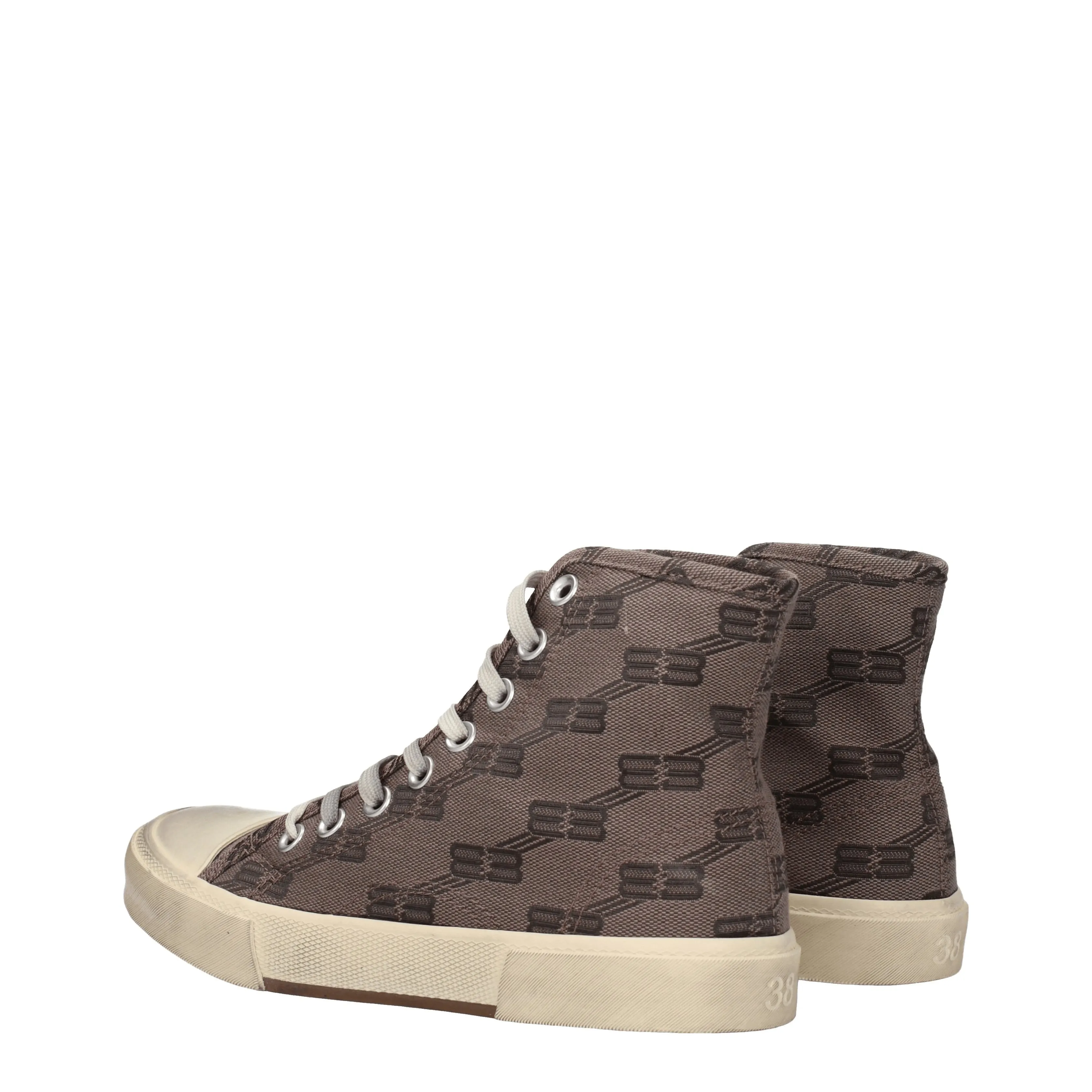Balenciaga Sneakers Donna Tessuto Marrone/Visone