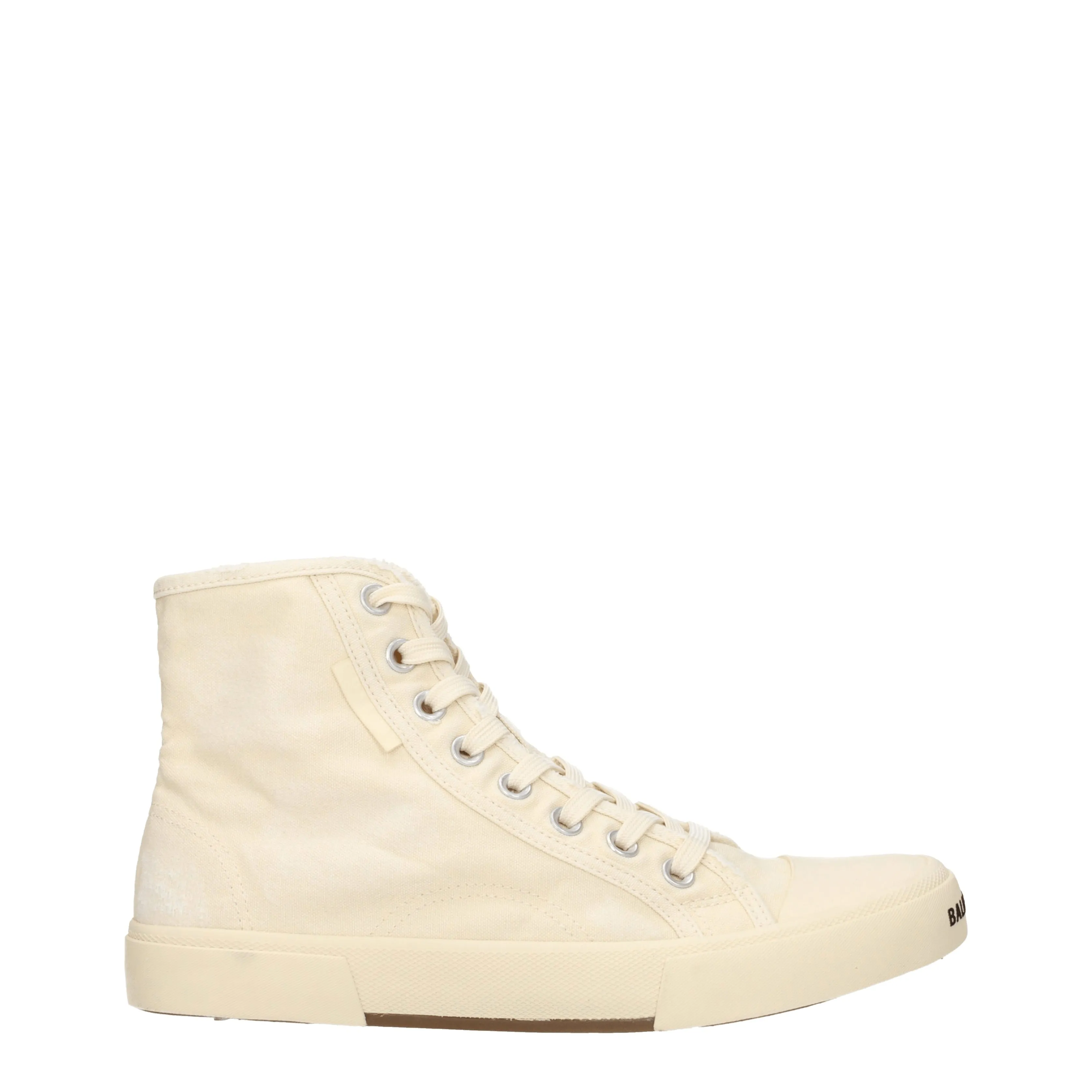 Balenciaga Sneakers Paris Uomo Tessuto Beige