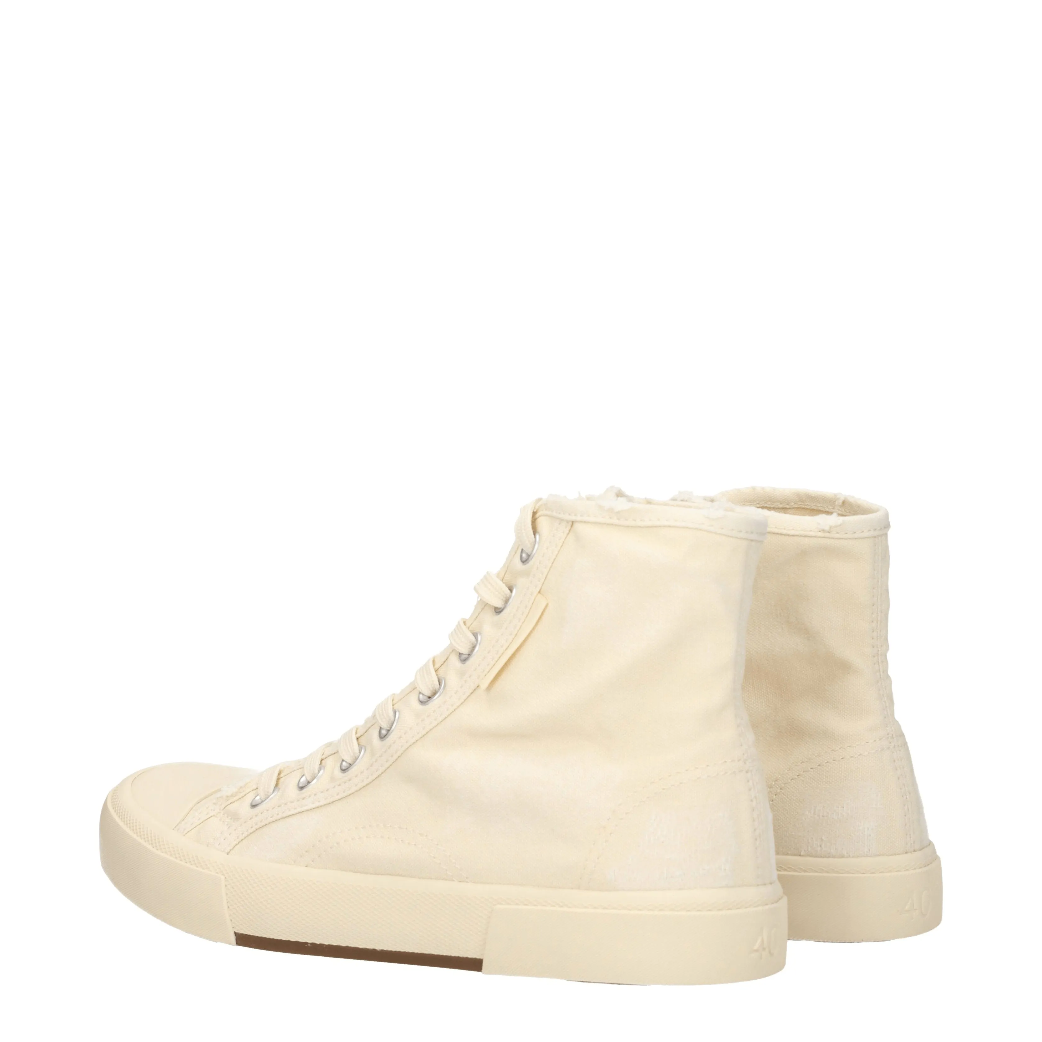 Balenciaga Sneakers Paris Uomo Tessuto Beige