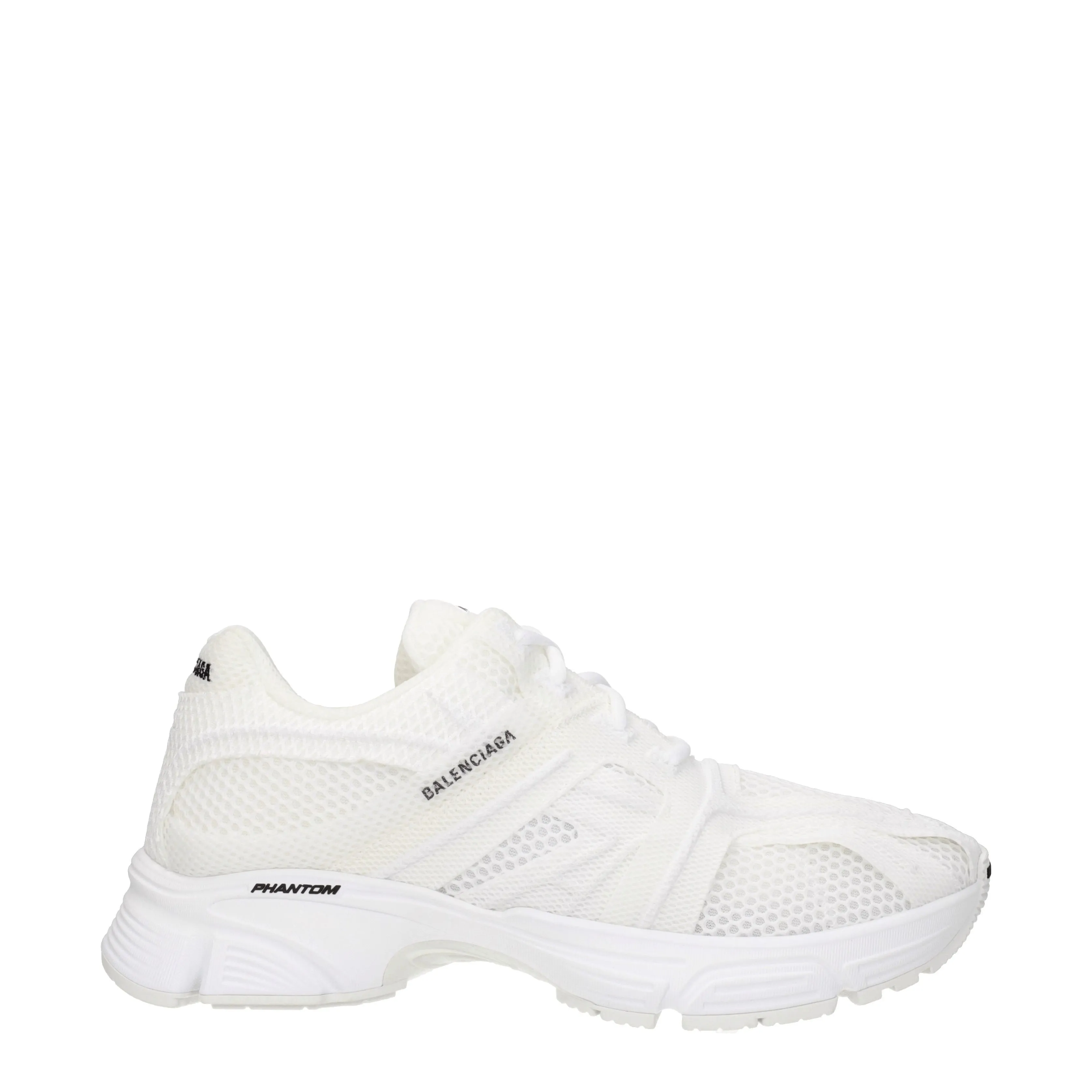 Balenciaga Sneakers Phantom Uomo Tessuto Bianco/Bianco Sporco