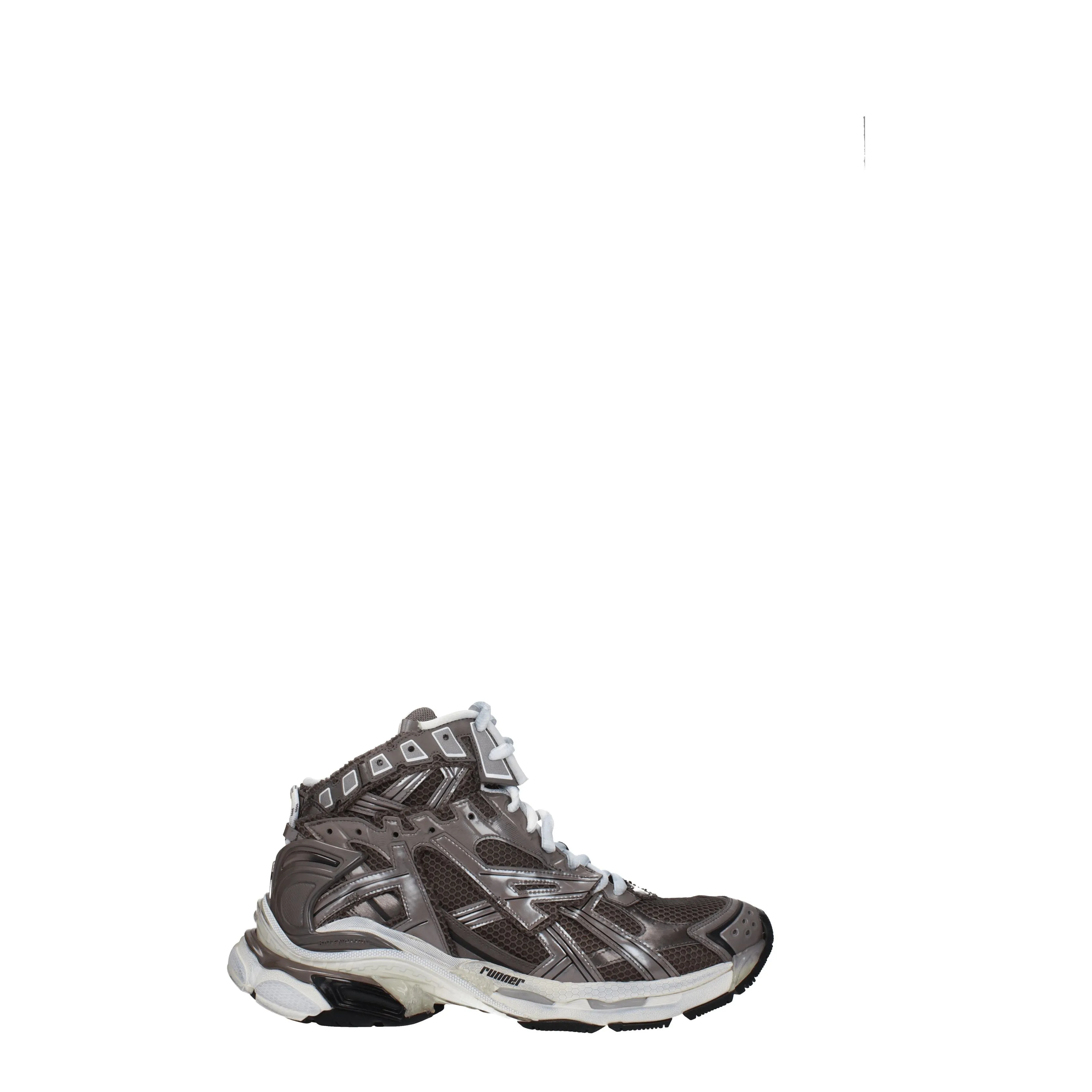 Balenciaga Sneakers Uomo Tessuto Grigio/Tortora