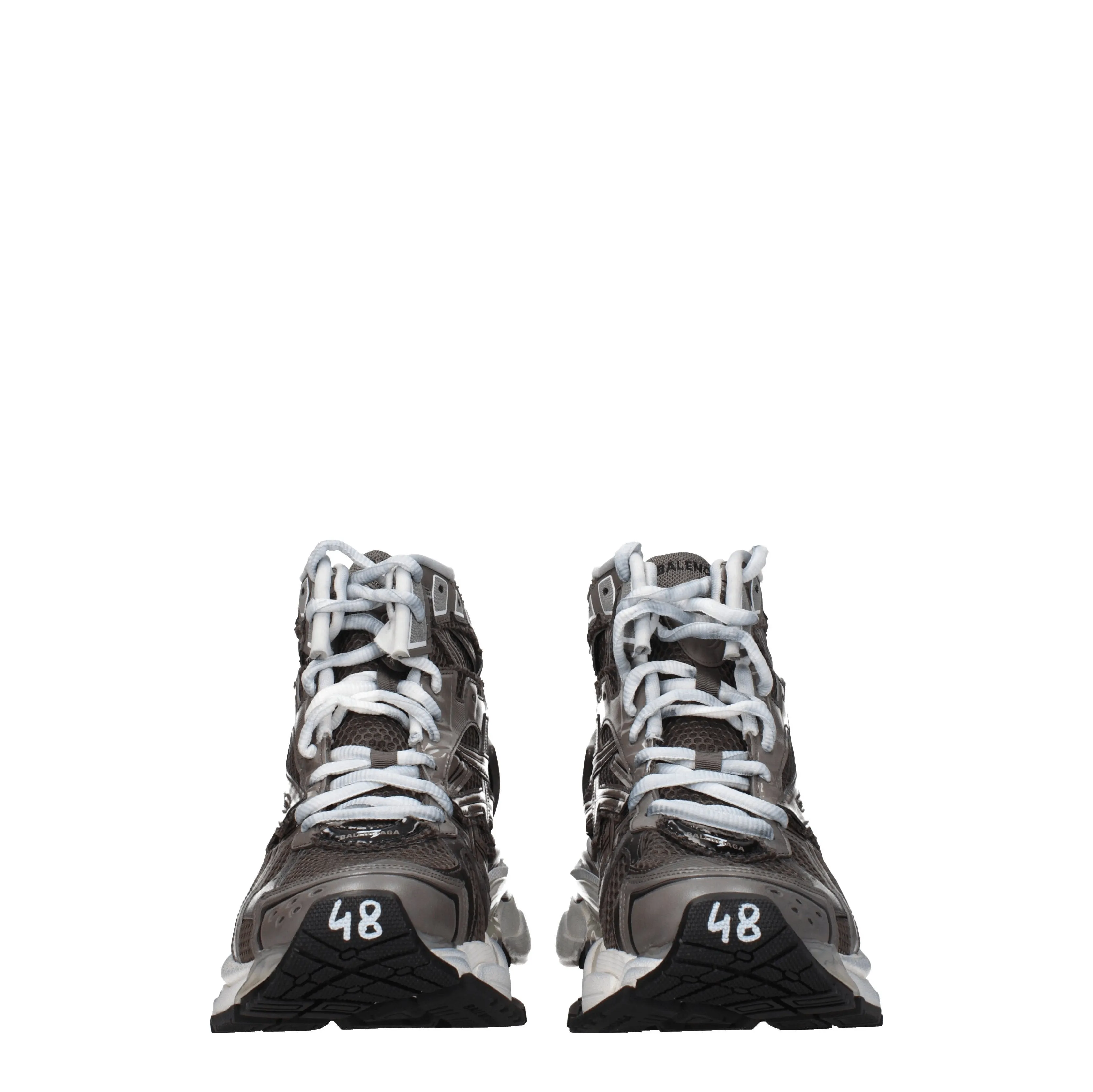 Balenciaga Sneakers Uomo Tessuto Grigio/Tortora