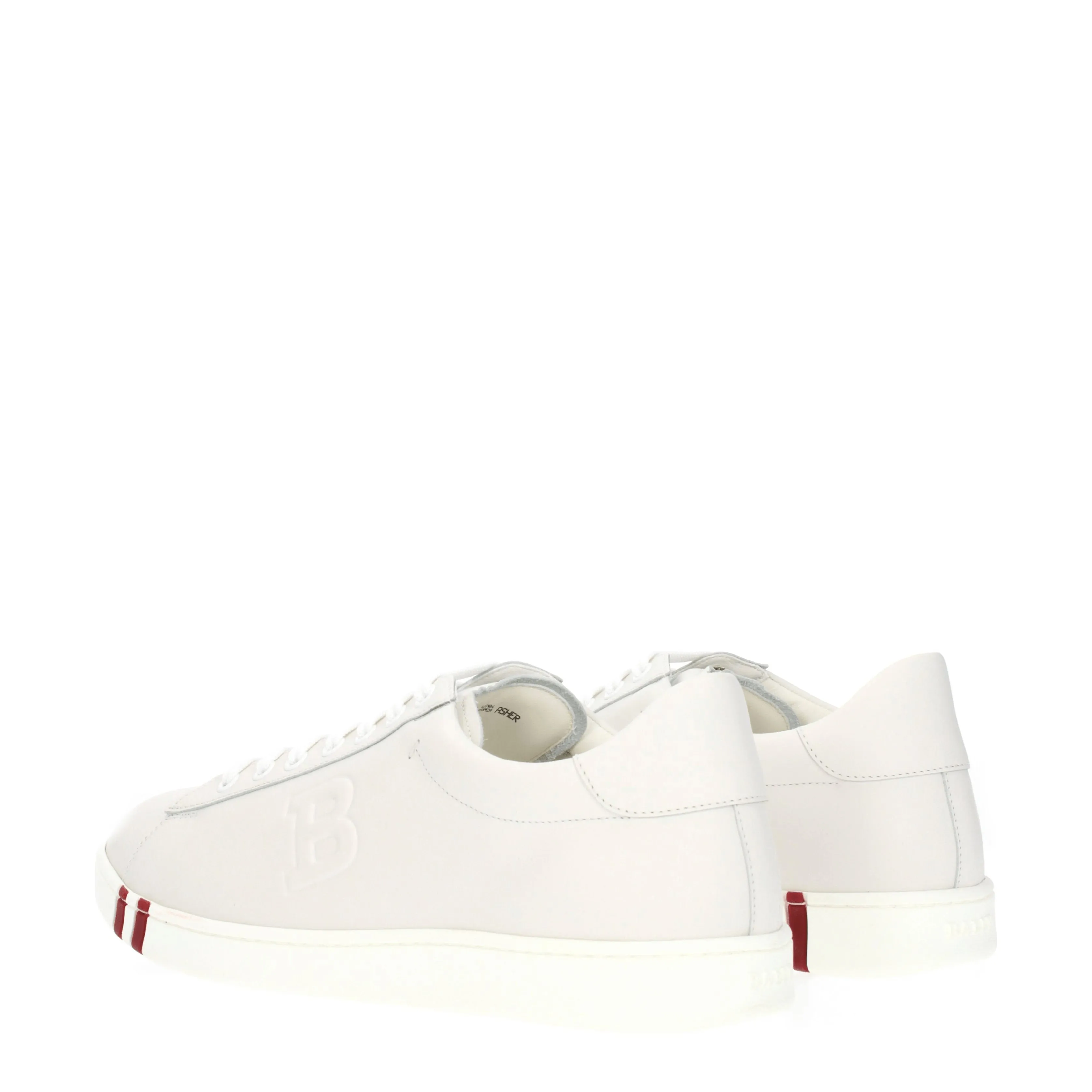 Bally Sneakers Asher Uomo Pelle Bianco
