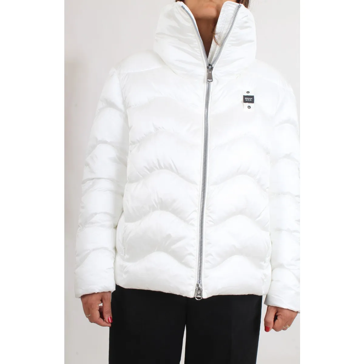 Blauer Piumino Donna Bianco