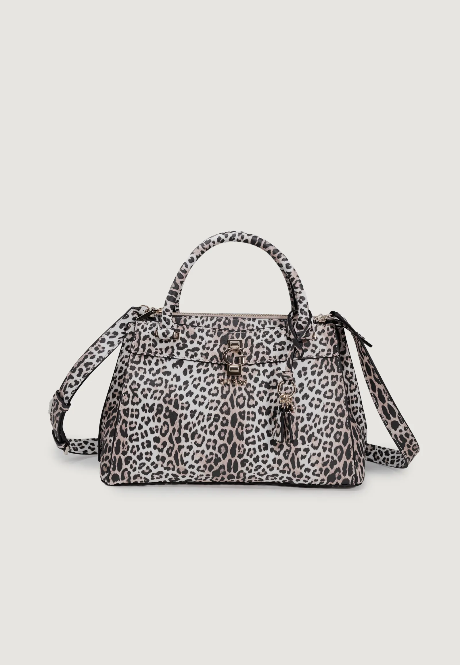 Borsa Guess JORAH LUXURY SATCHEL Animalier
