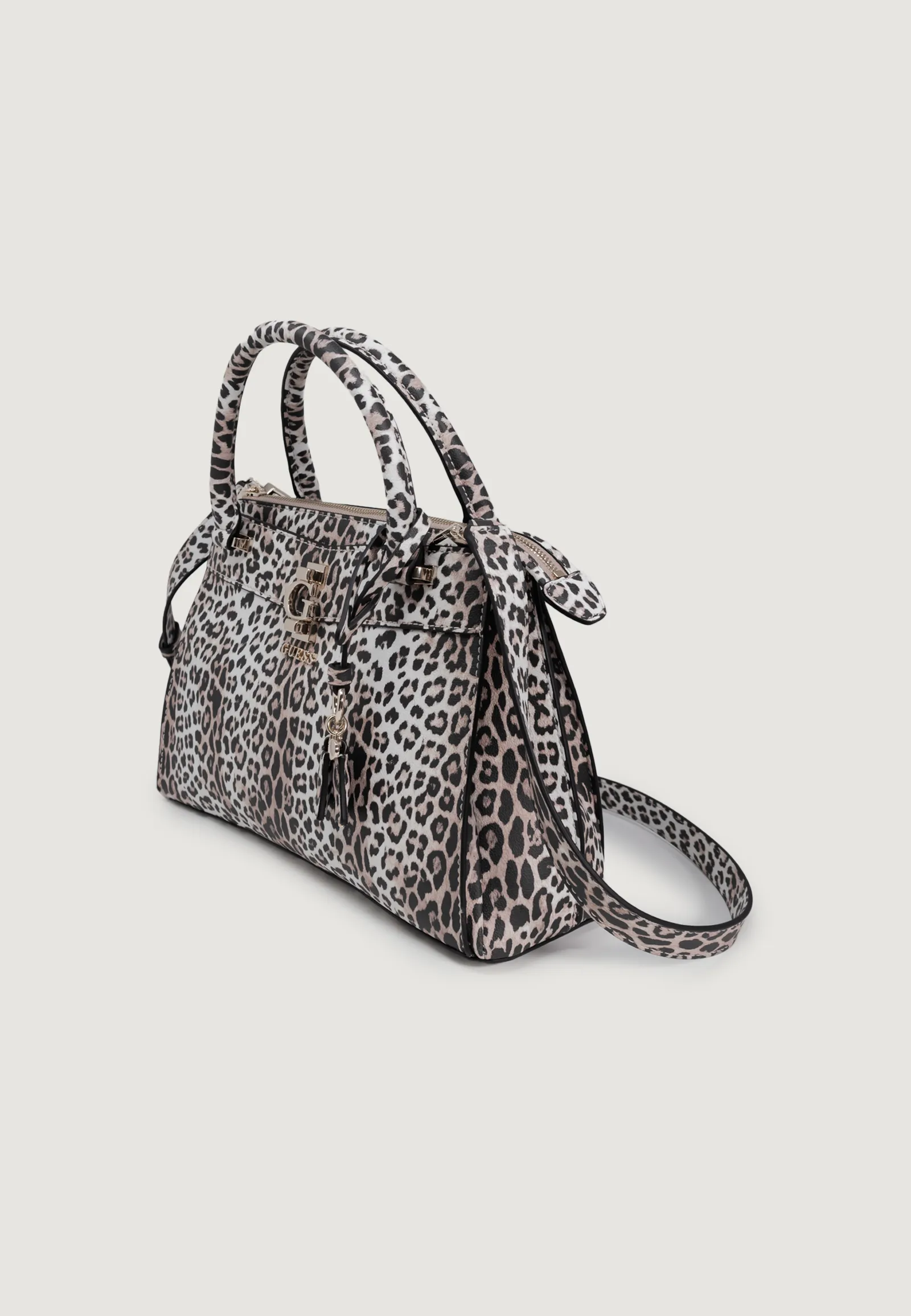 Borsa Guess JORAH LUXURY SATCHEL Animalier