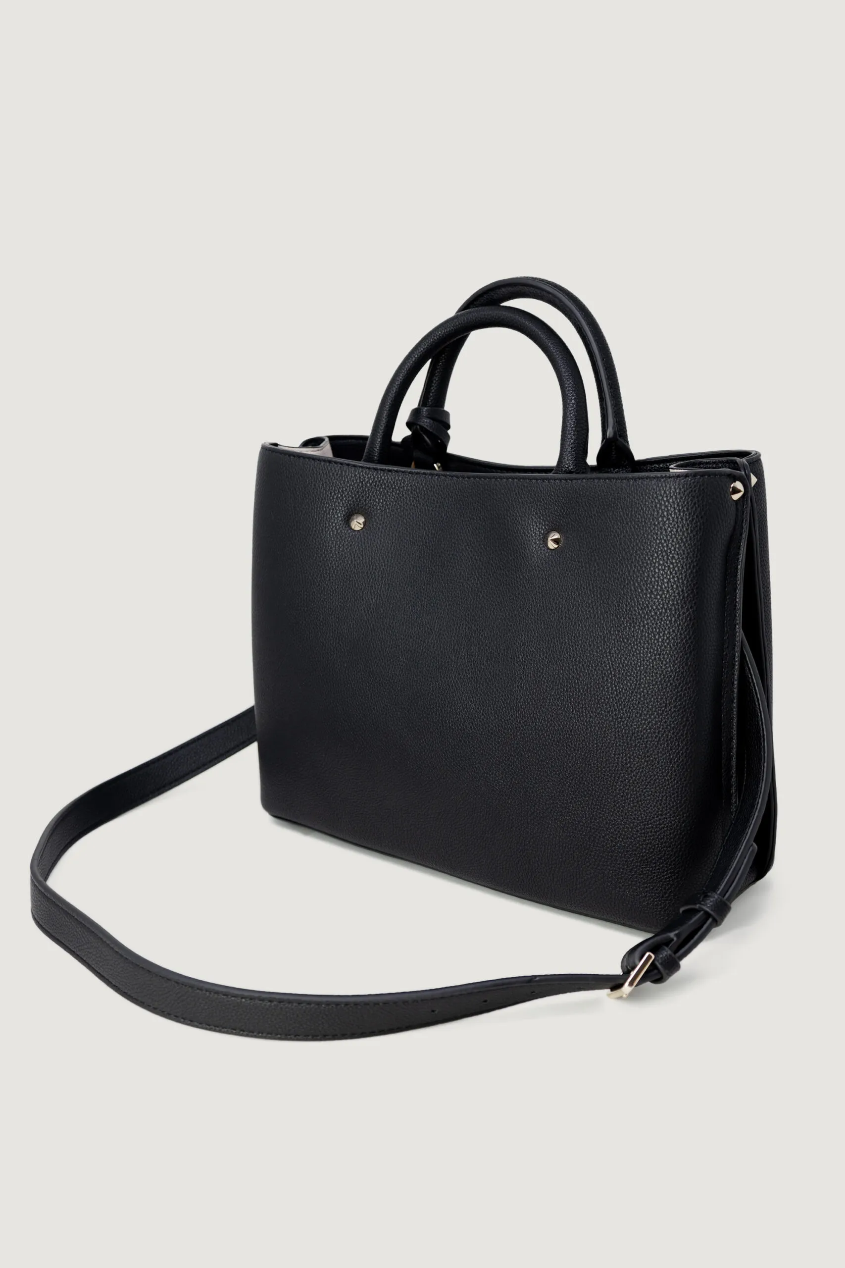 Borsa Guess MERIDIAN GIRLFRIEND SATCHEL Nero
