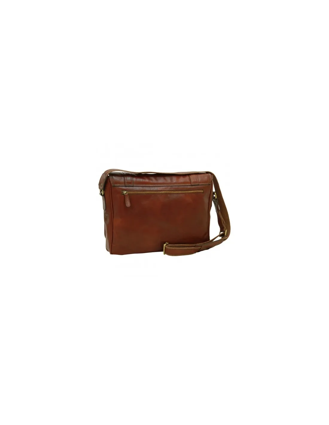 Borsa in pelle a tracolla, tipo messenger