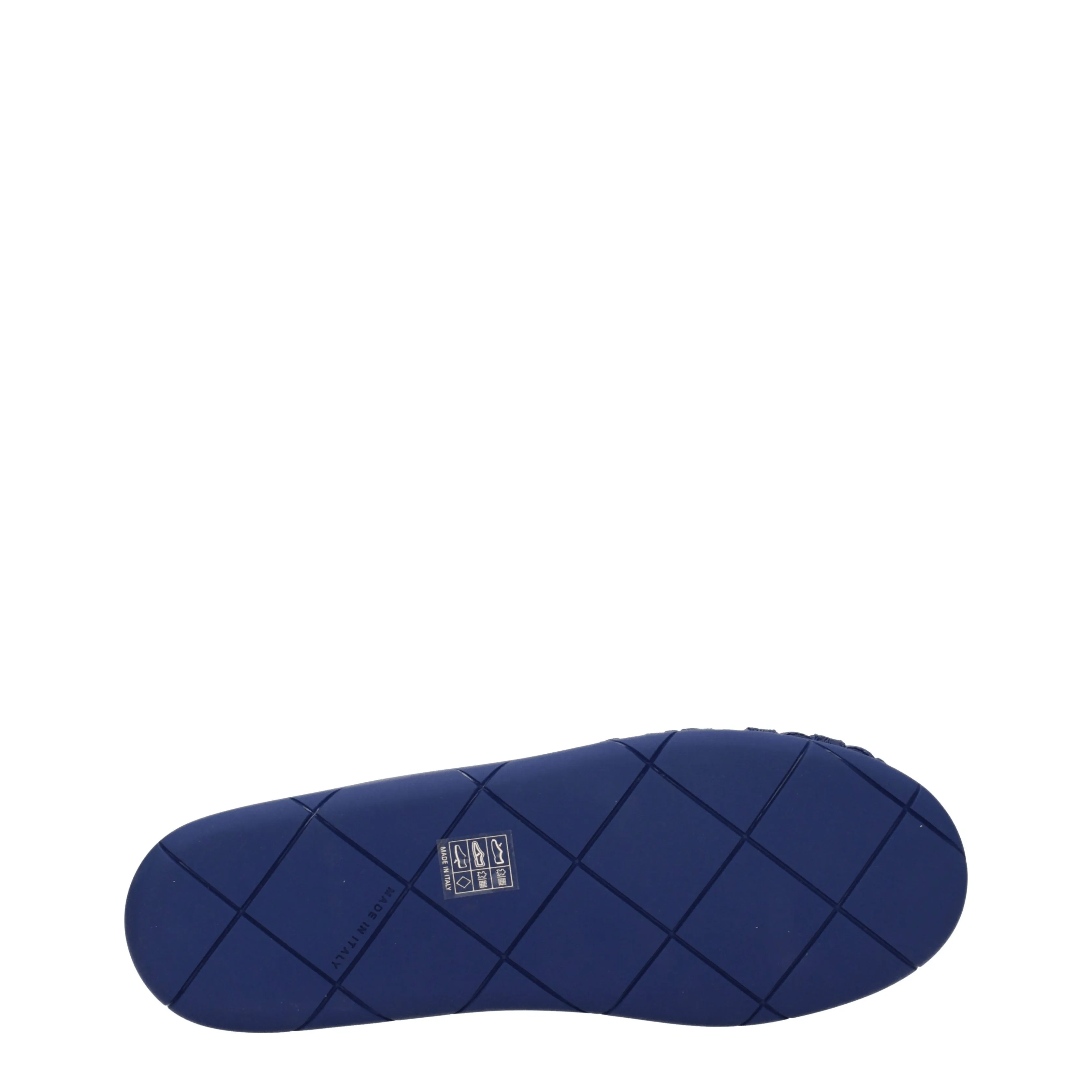 Bottega Veneta Sneakers Uomo Tessuto Blu