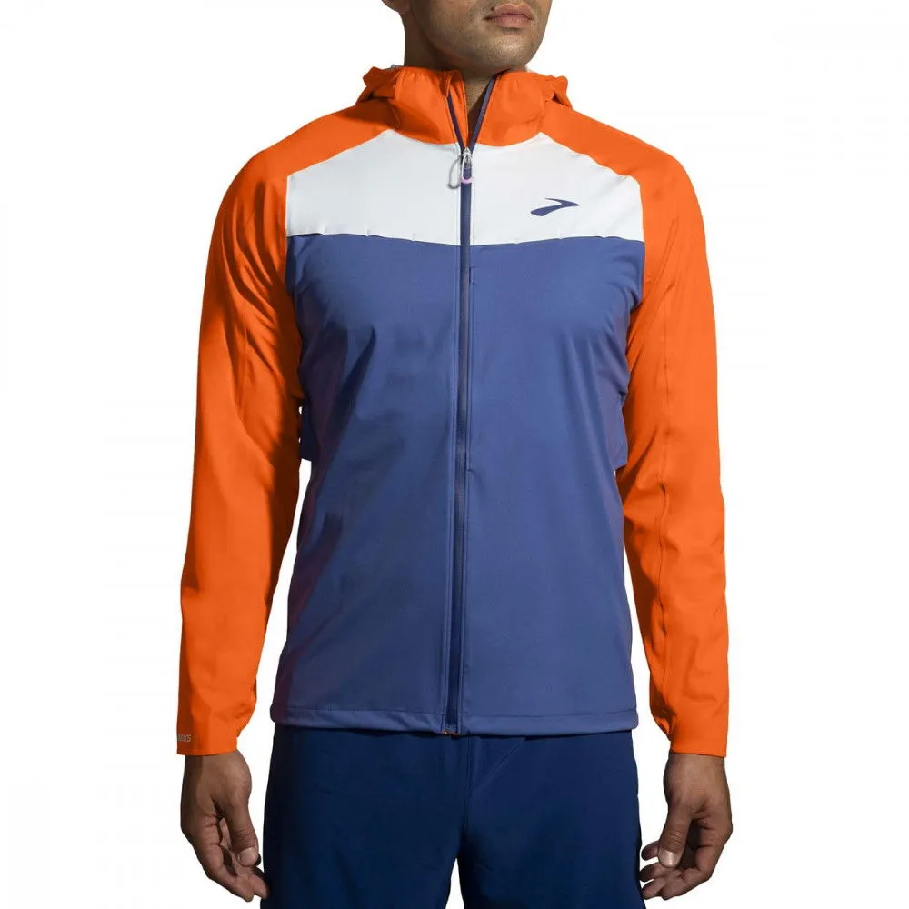 BROOKS GIACCA CON CAPPUCCIO HIGH POINT WATERPROOF