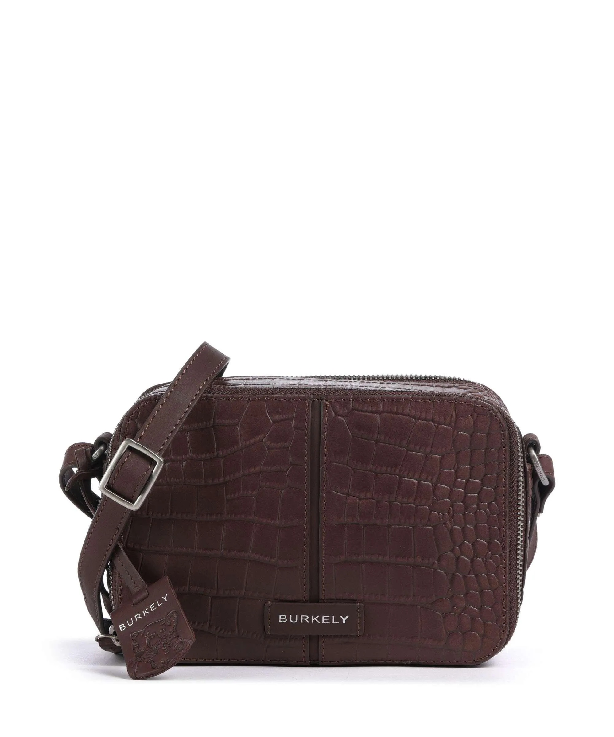  Burkely Cool Colbie Borsa a tracolla pelle in rilievo marrone  
