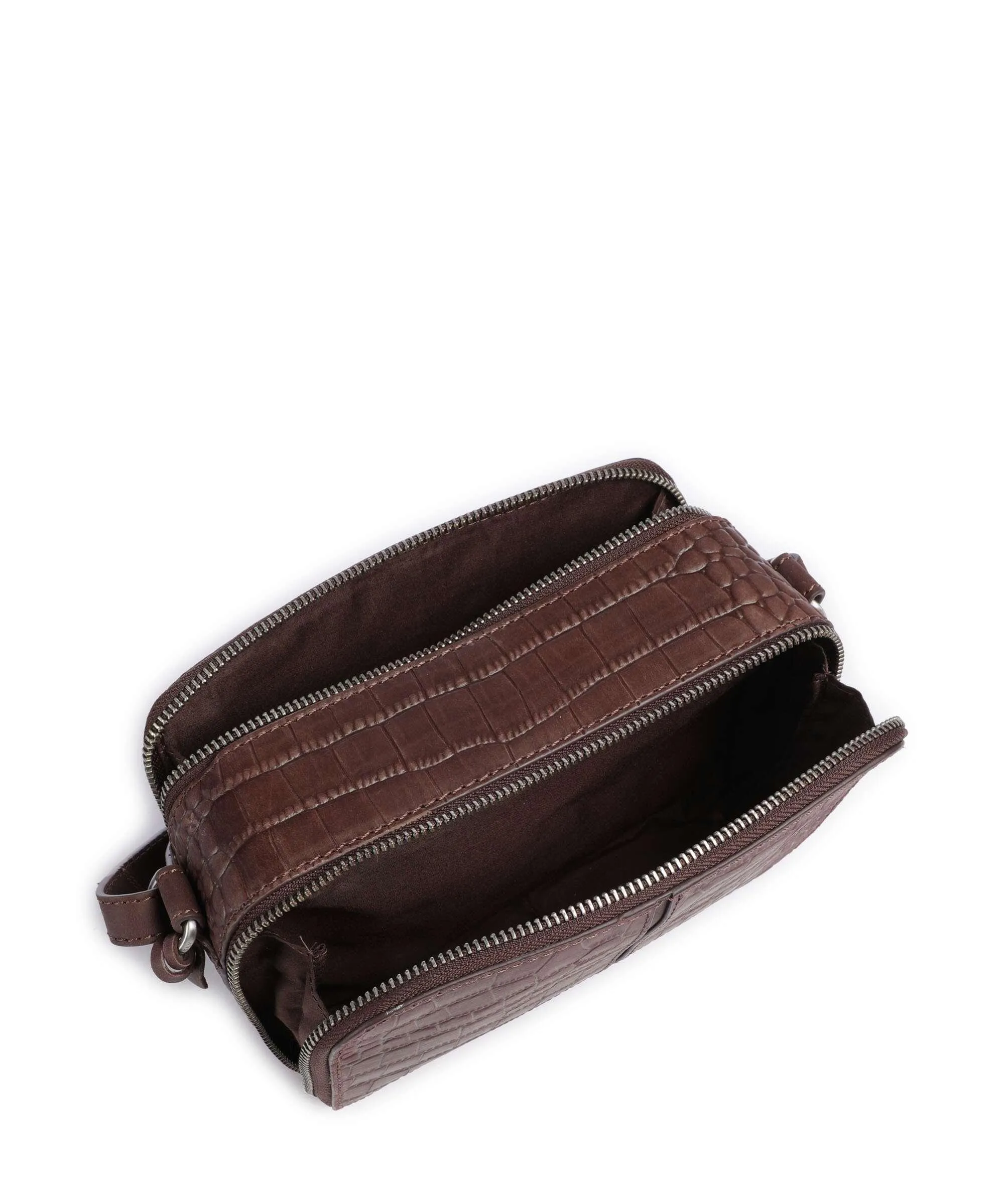  Burkely Cool Colbie Borsa a tracolla pelle in rilievo marrone  
