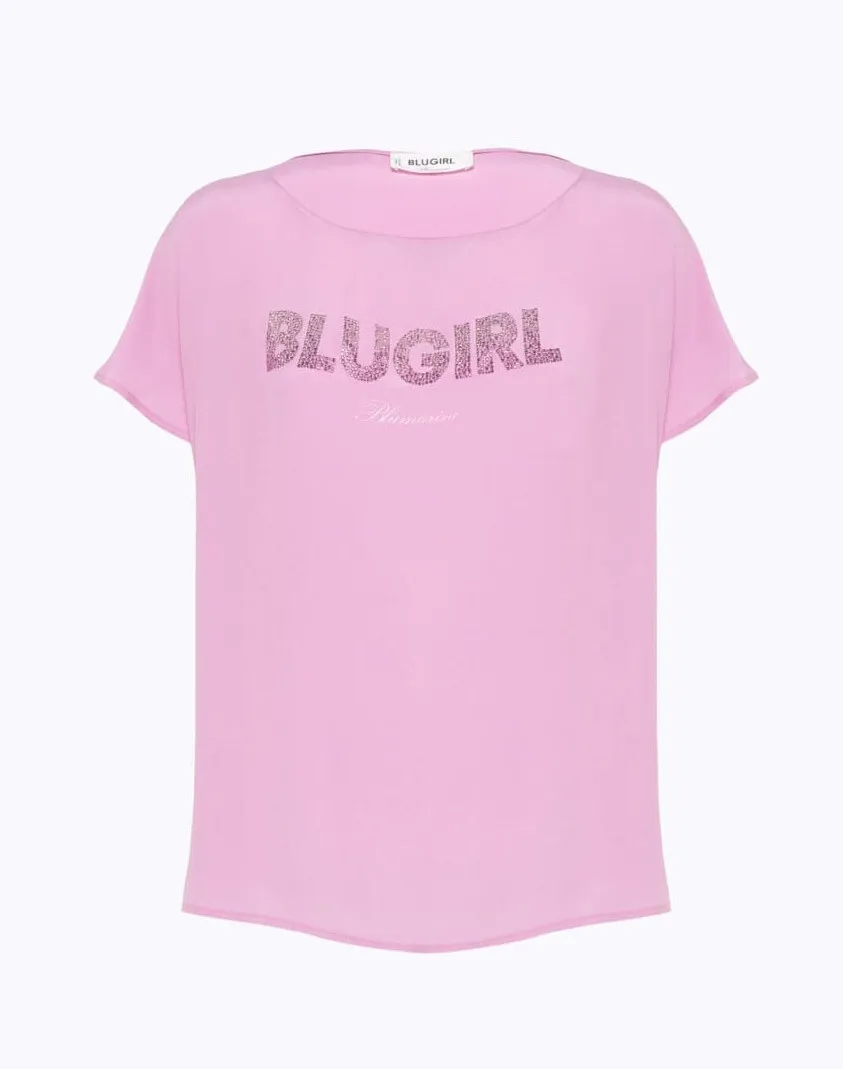 Camicia blusa in crepe