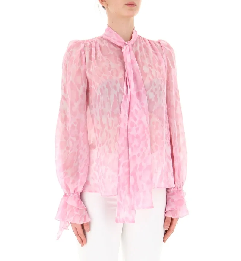 Camicia con fiocco