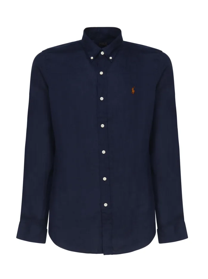 CAMICIA CON LOGO RICAMATO