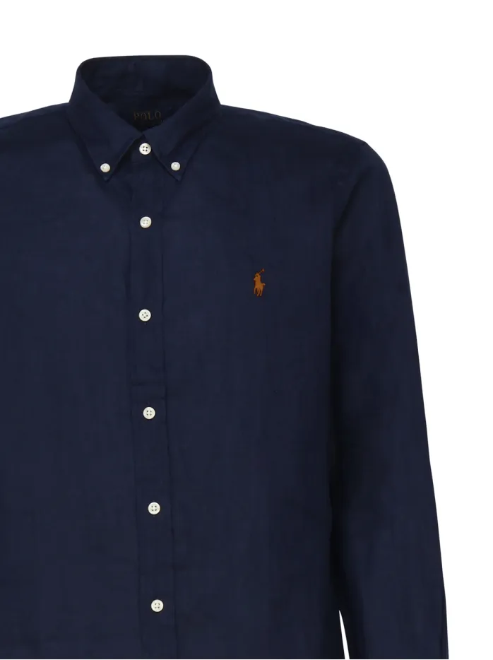 CAMICIA CON LOGO RICAMATO