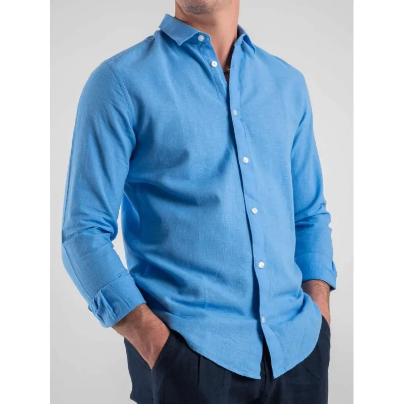 CAMICIA IN LINO ONSCAIDEN DA UOMO ONLY & SONS