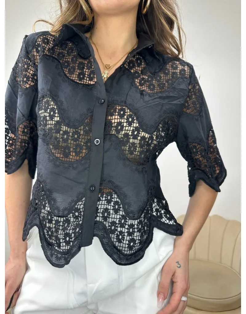CAMICIA SOFIA NERO