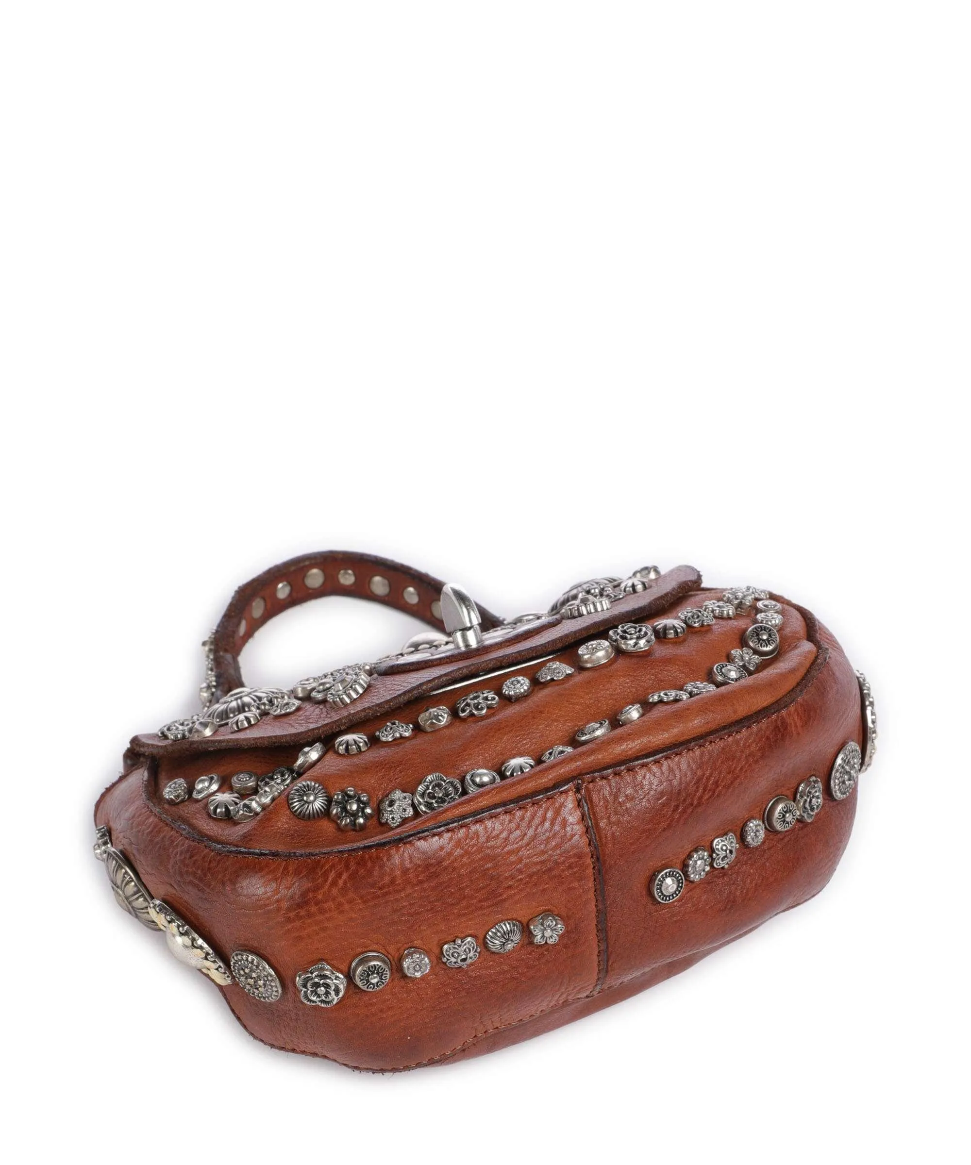  Campomaggi Borsa a tracolla pelle bovina cognac  