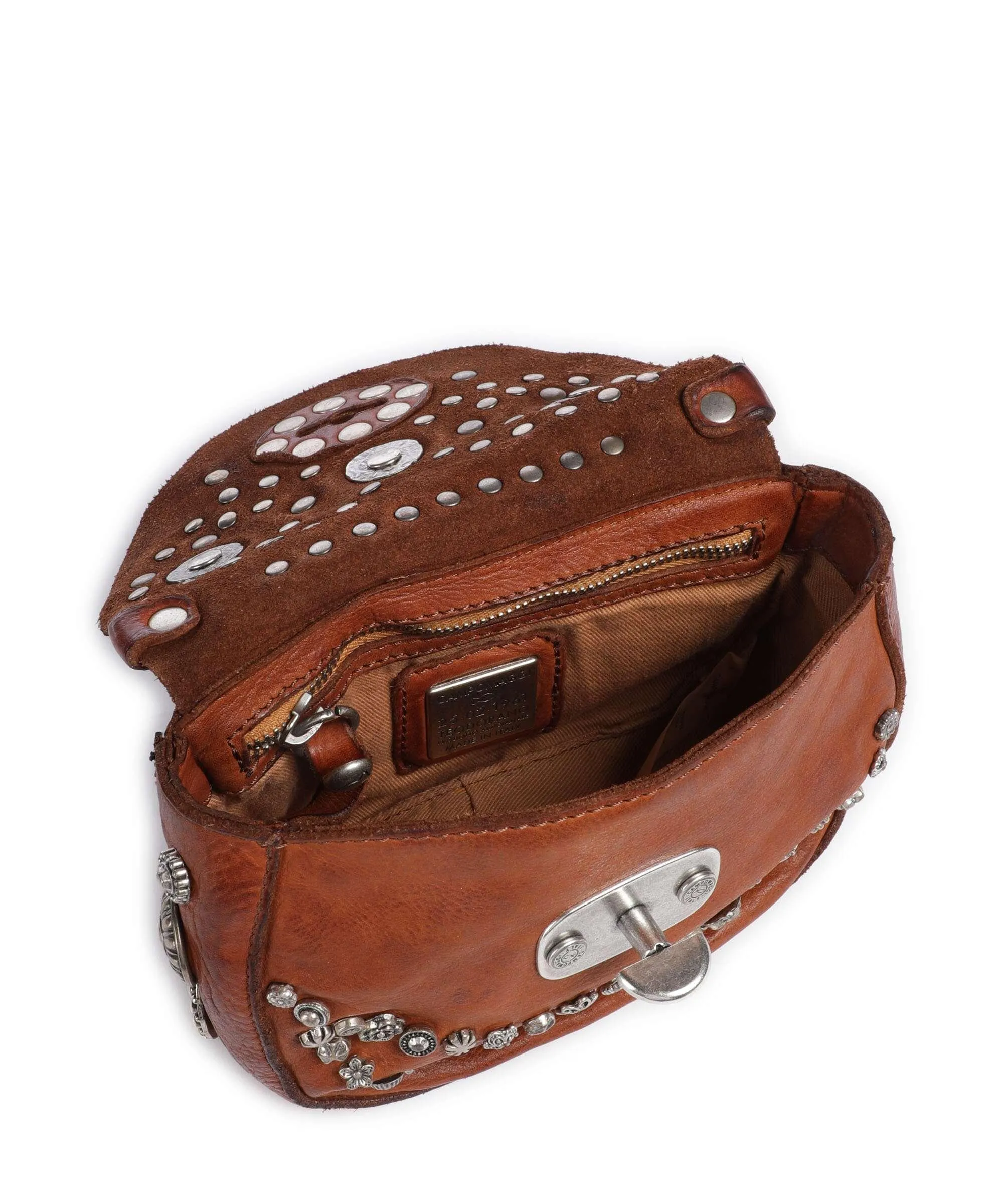  Campomaggi Borsa a tracolla pelle bovina cognac  