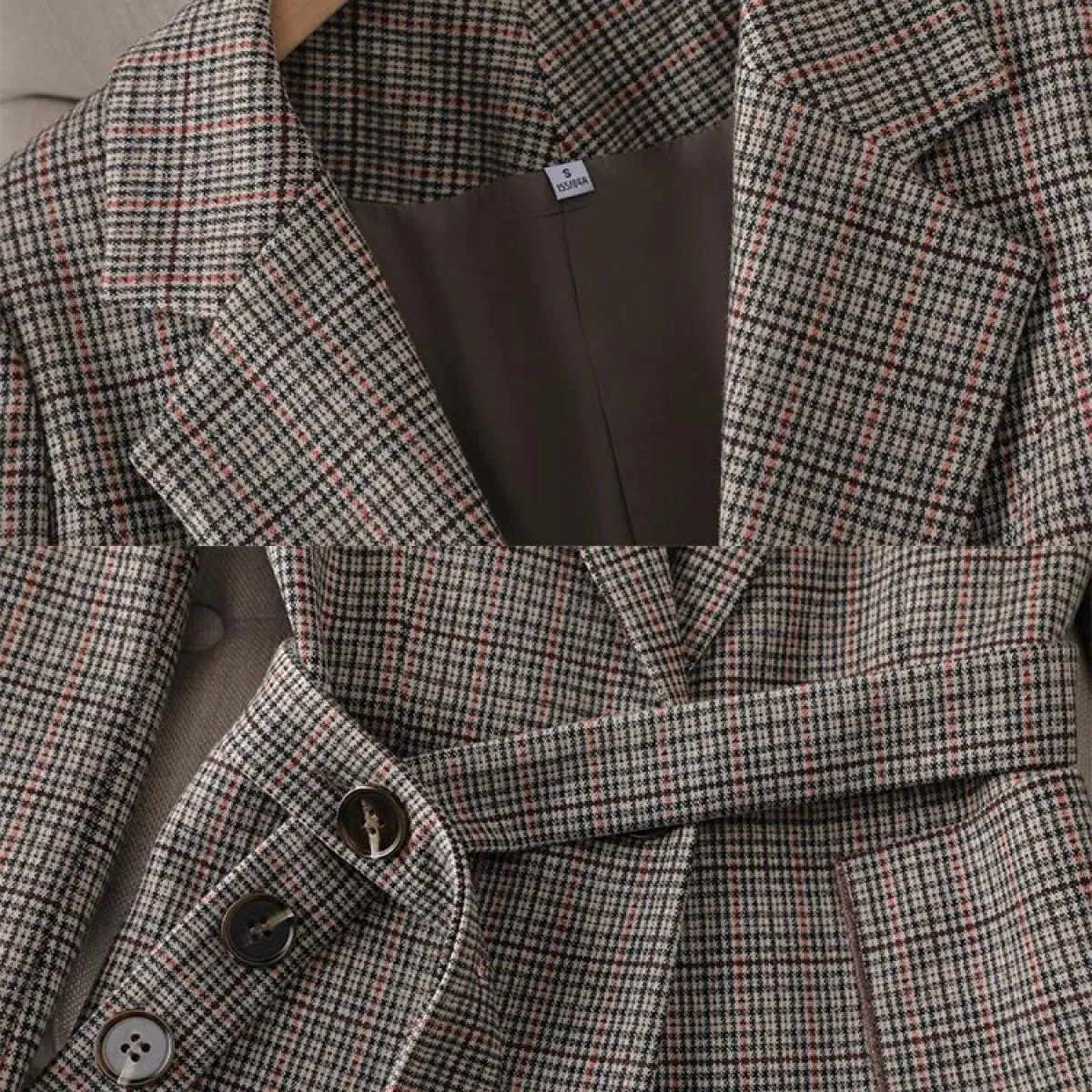Cappotto da giacca slim a bottone singolo a manica lunga da donna casual autunno inverno nuovo arrivo autunno inverno donna con
