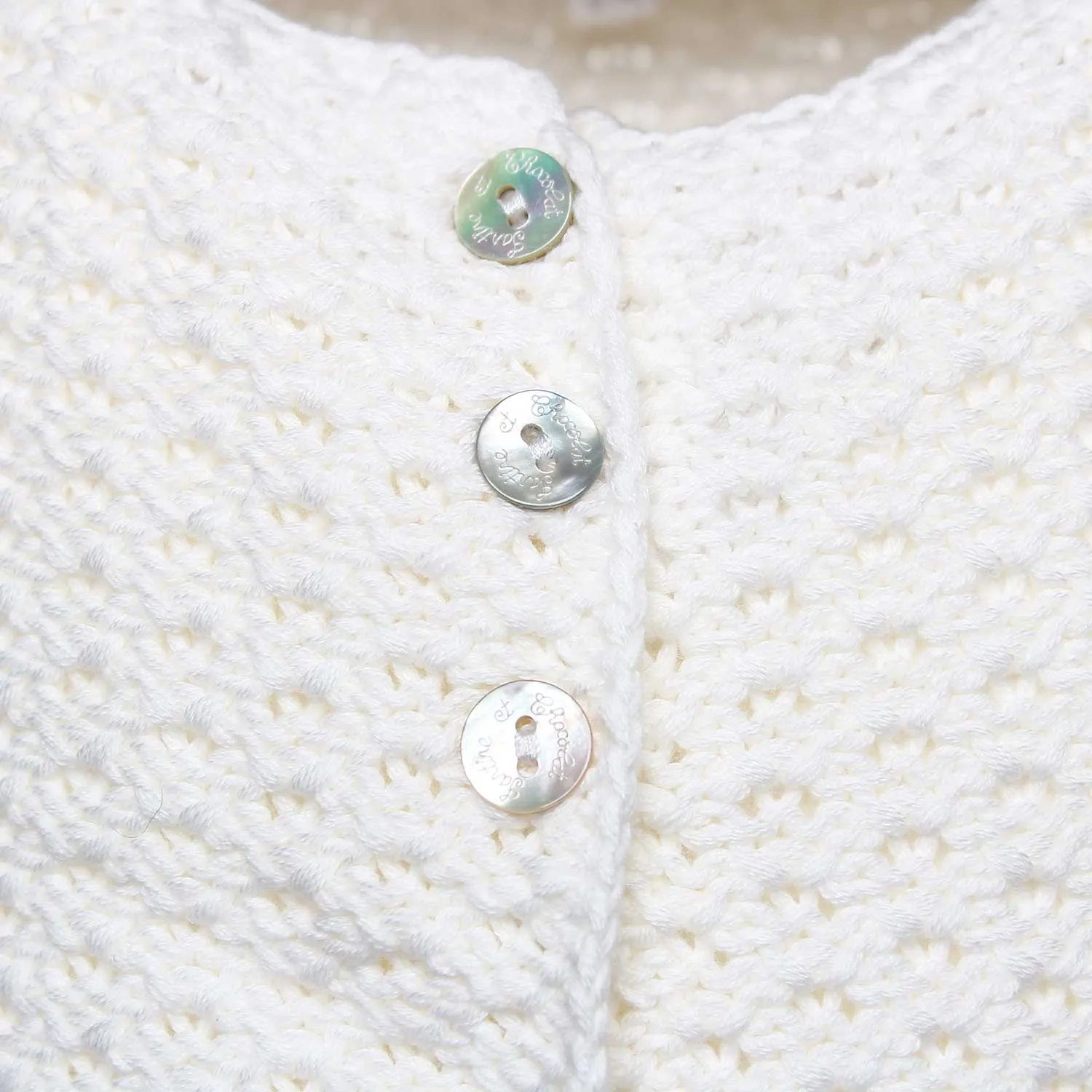 Cardigan Bianco