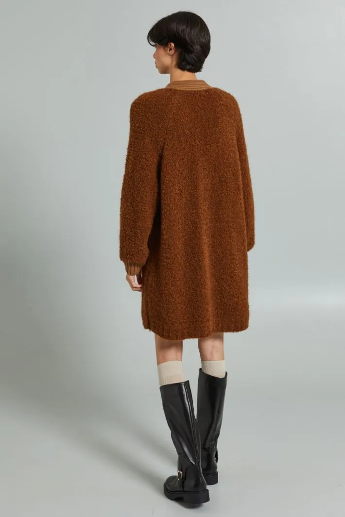 Cardigan bouclè
