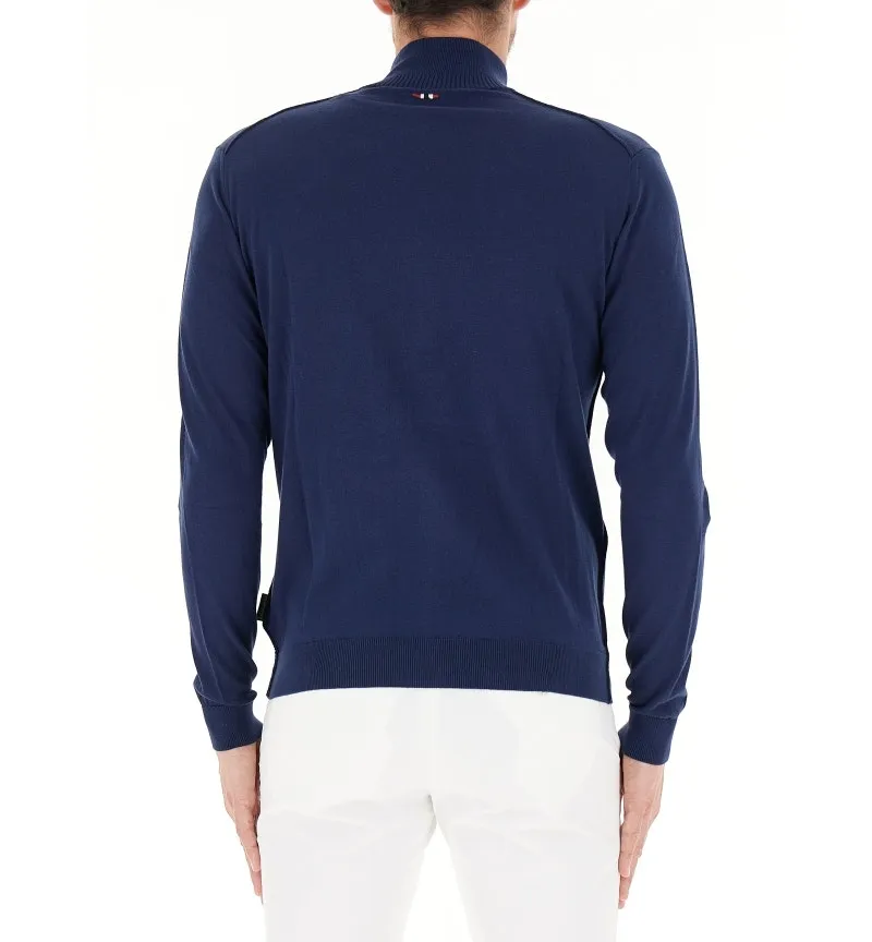 Cardigan con zip