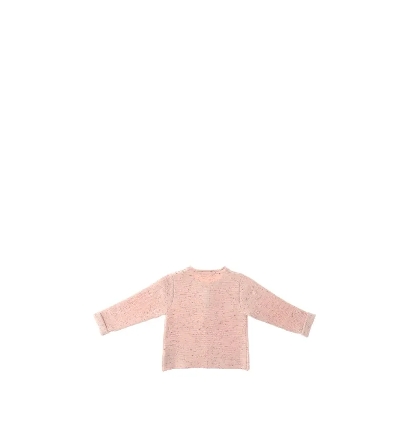 Cardigan girocollo