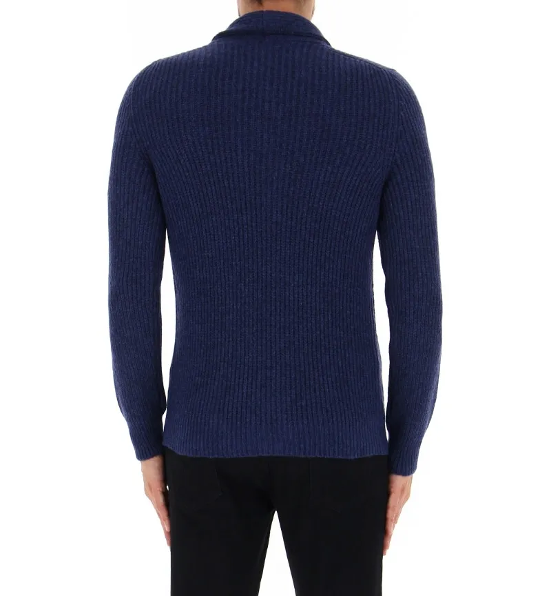 Cardigan misto lana