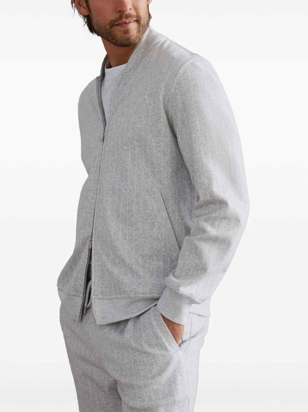 Cardigan Sweatshirt